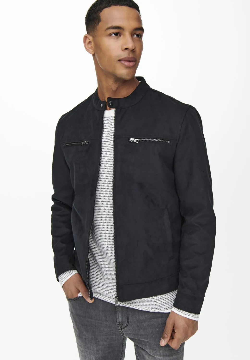 ONSWILLOW JACKET - Giacca in similpelle