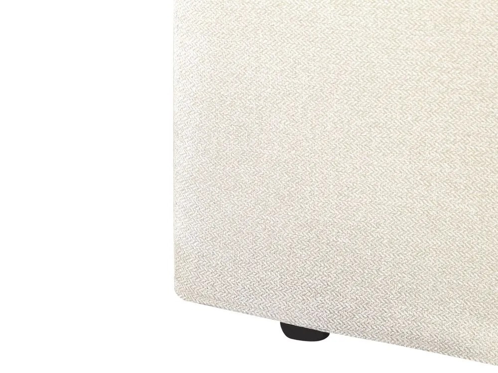 Ottoman Bed Fabric VION 140 x 200 cm (EU Double) Beige