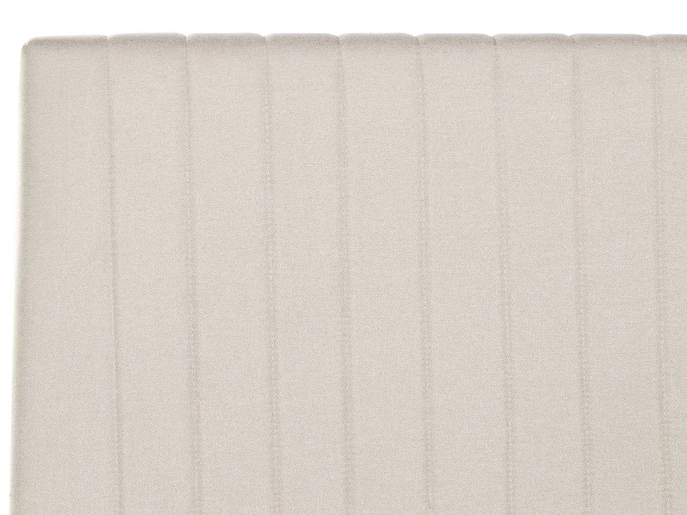 Ottoman Bed Fabric VION 140 x 200 cm (EU Double) Beige