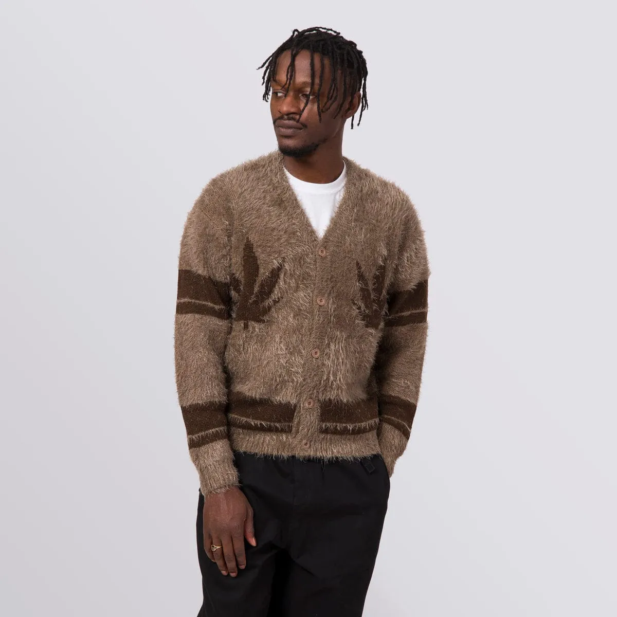 OUTRO CARDIGAN - BROWN