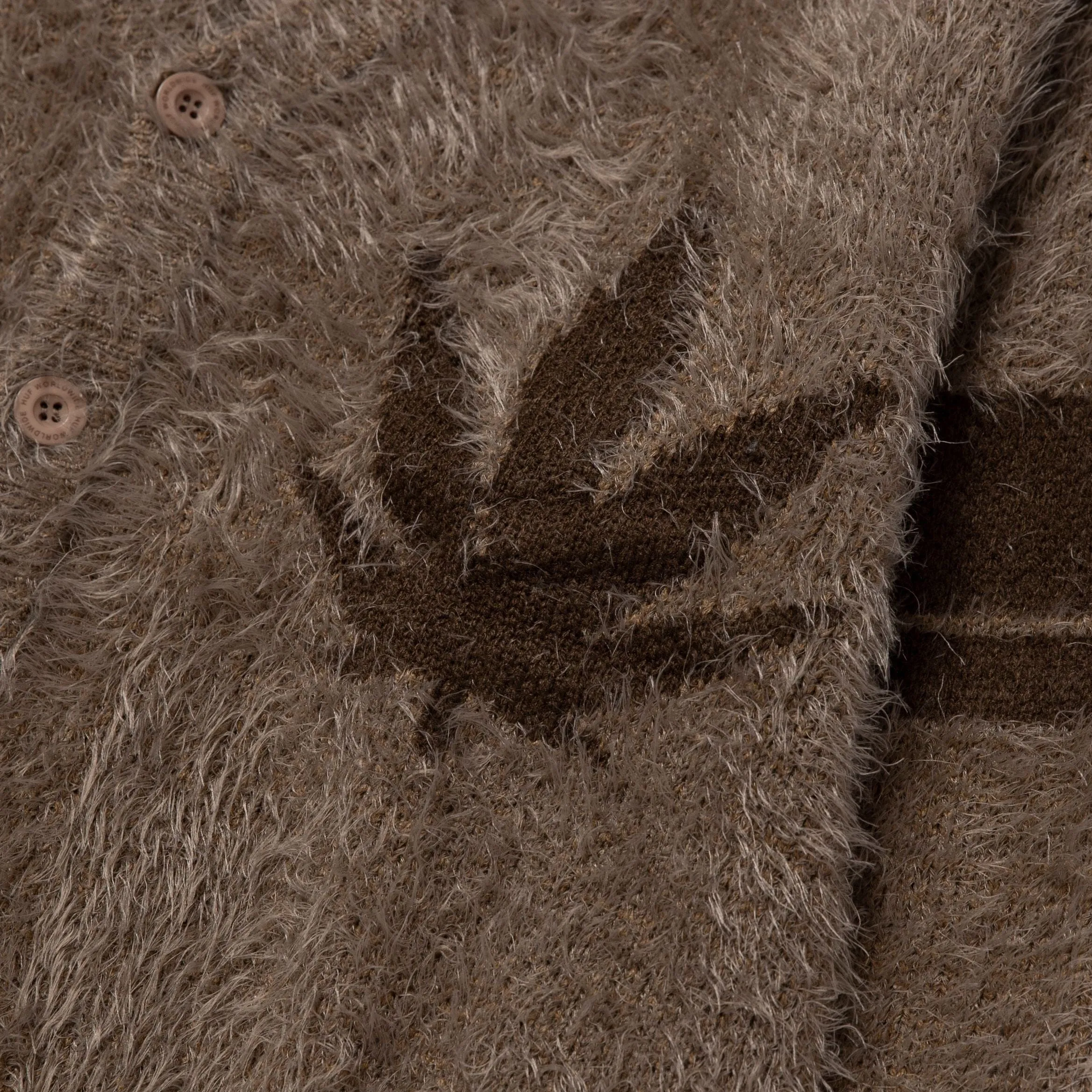 OUTRO CARDIGAN - BROWN