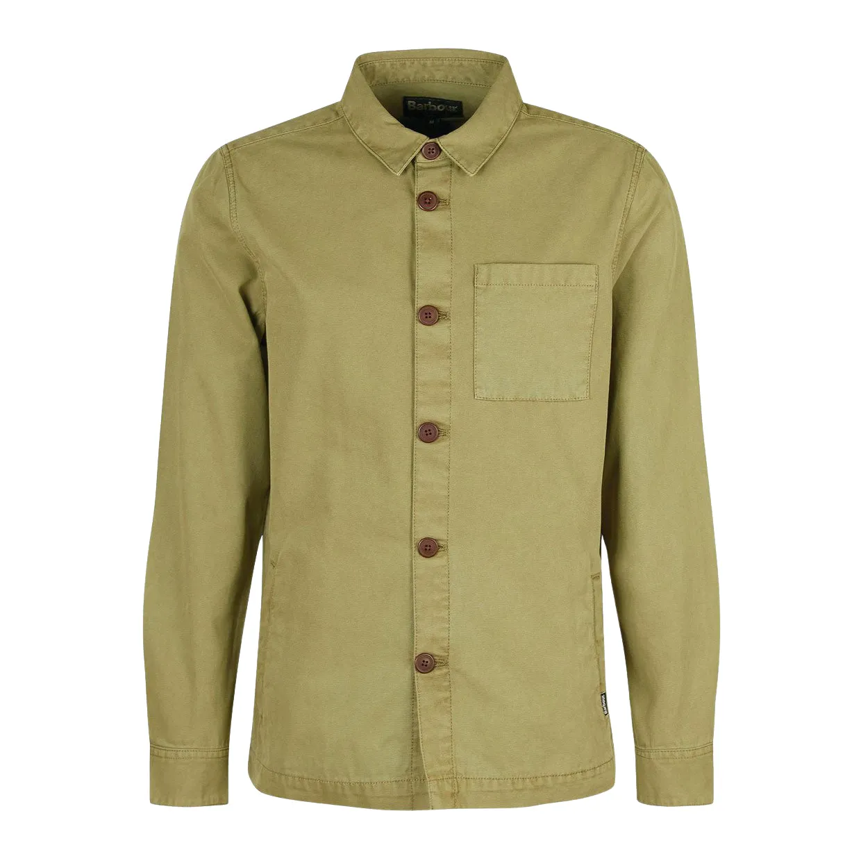 Overshirt Uomo Barbour Verde