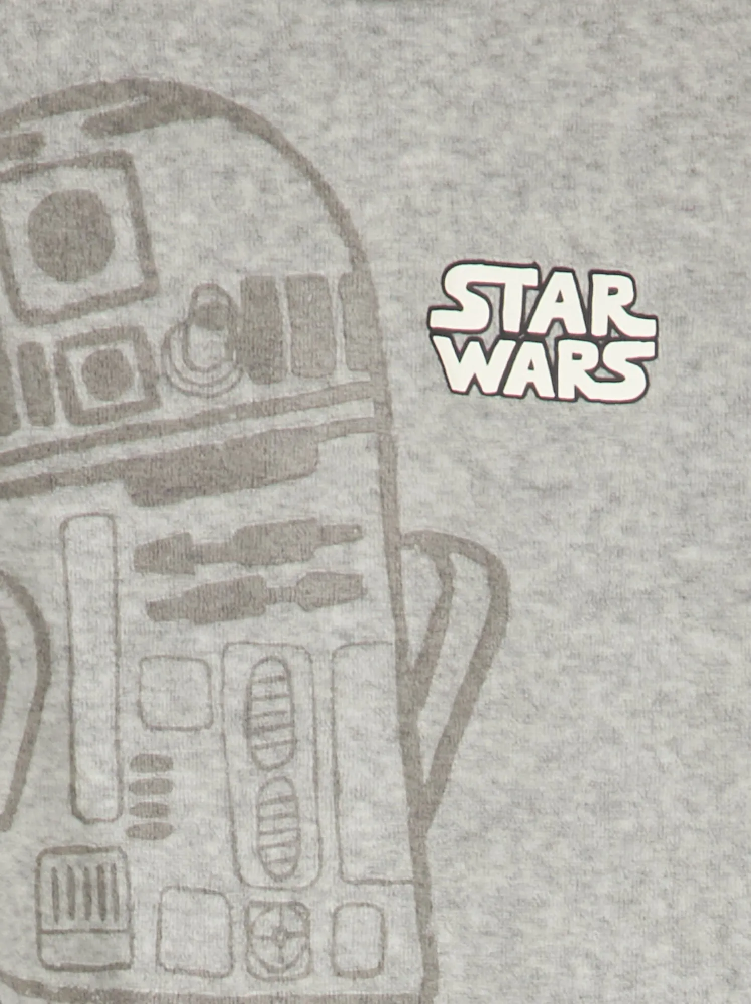 Pagliaccetto in velluto 'Star Wars' - GRIGIO