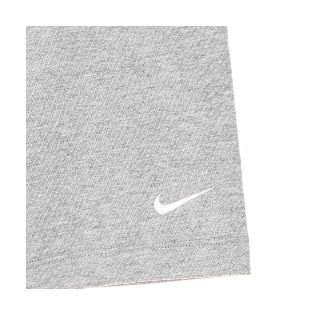 pantaloncino ciclista donna w sportswear essential biker short lbr mid-rise DK GREY HEATHER/WHITE