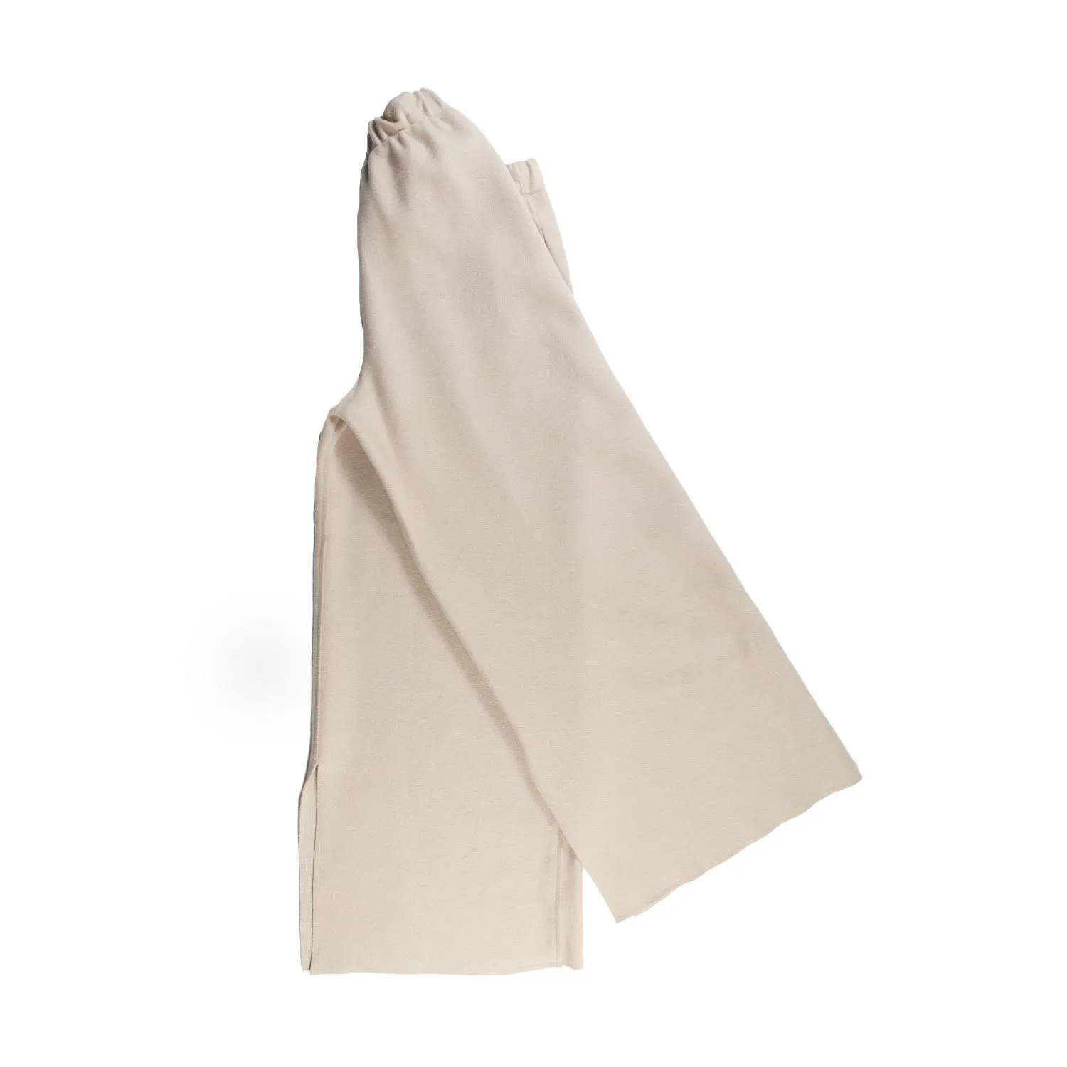 Pantalone A Palazzo Mm6 Beige