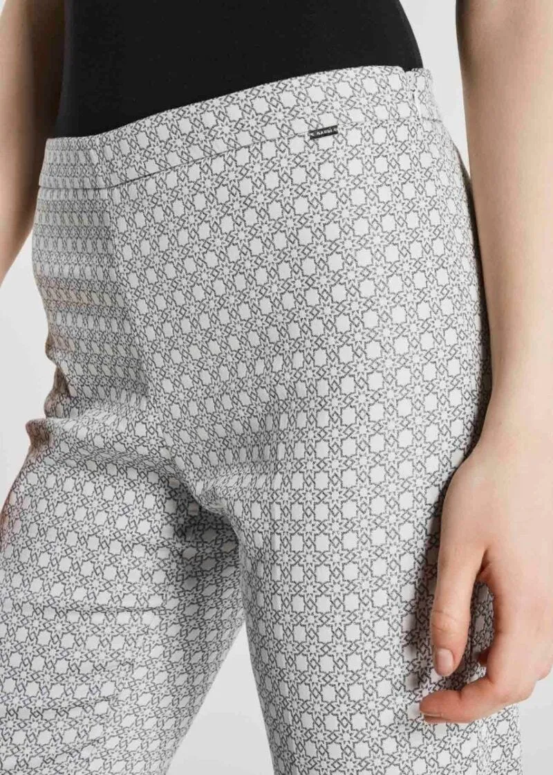 Pantalone capri in cotone