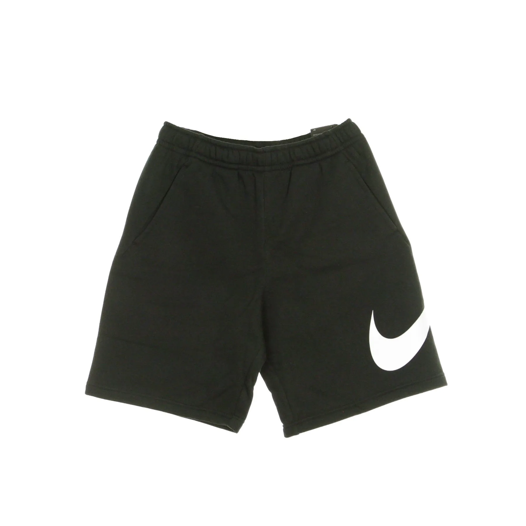 Pantalone Corto Tuta Felpato Uomo Sportswear Club Black/white/white