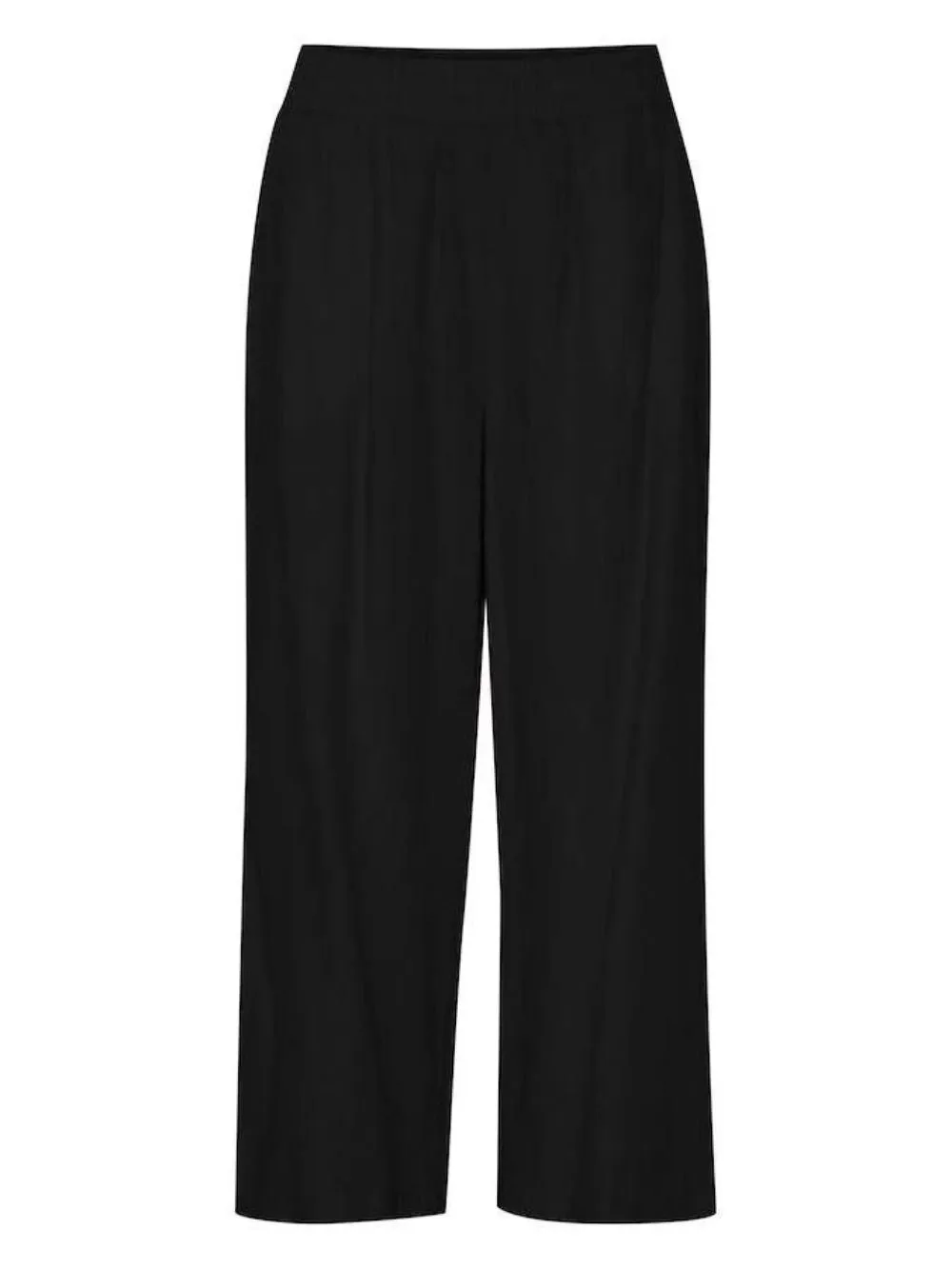 Pantalone Donna Byfalakka Nero misto Lino