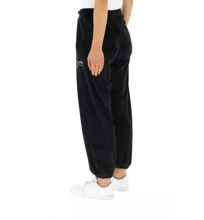 Pantalone effetto velluto