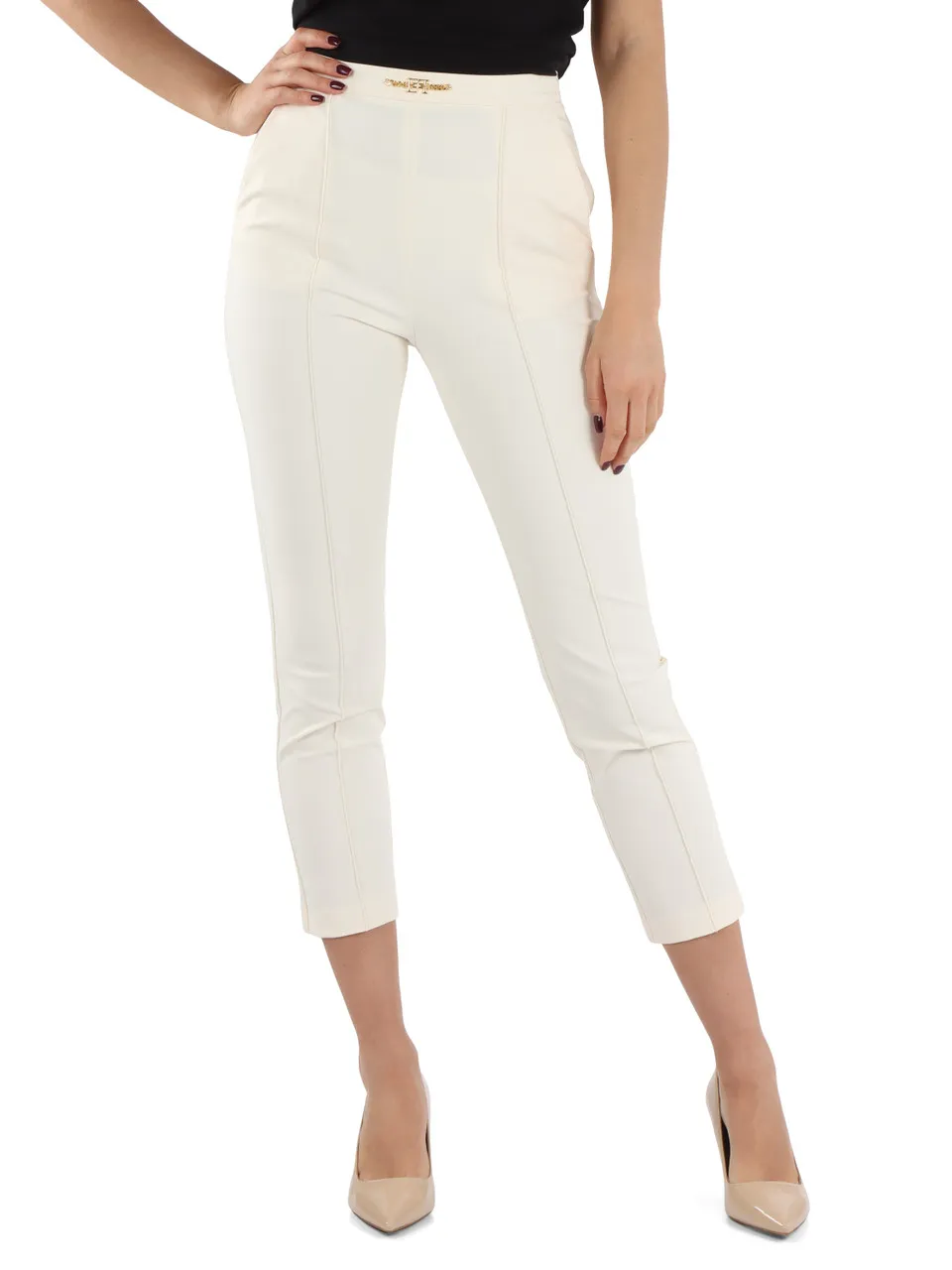 Pantalone in tessuto tecnico bielastico