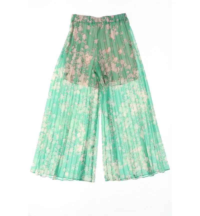 Pantalone plissettato