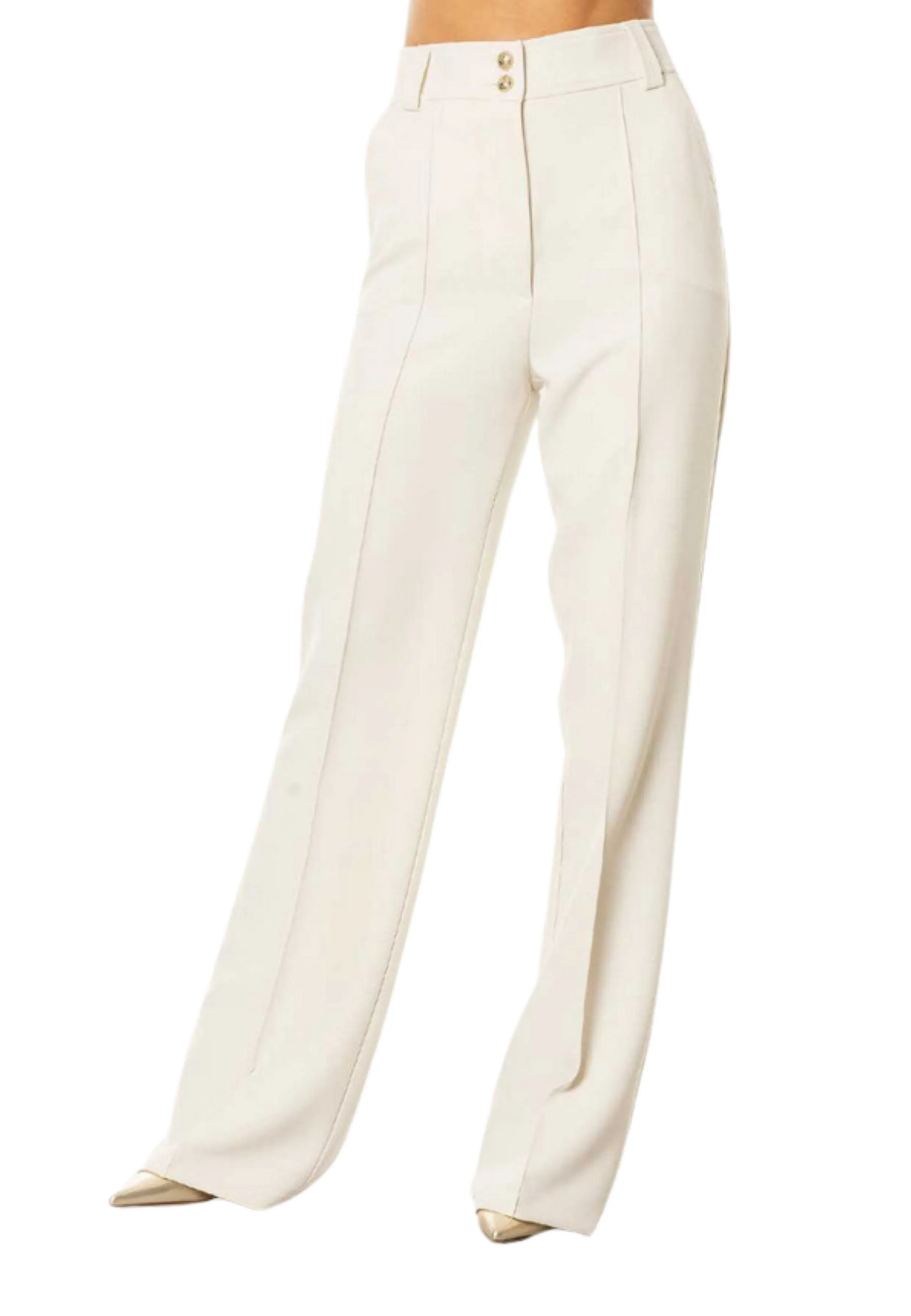 Pantalone tailleur a palazzo