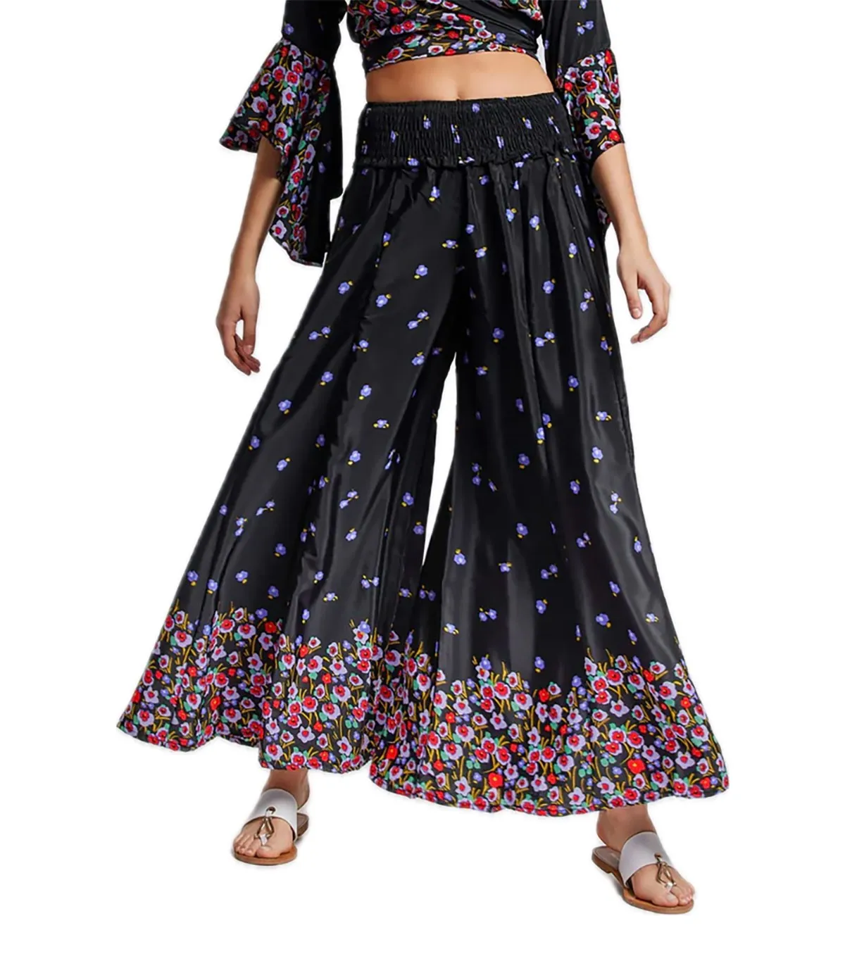 Pantaloni a palazzo Donna Iconique