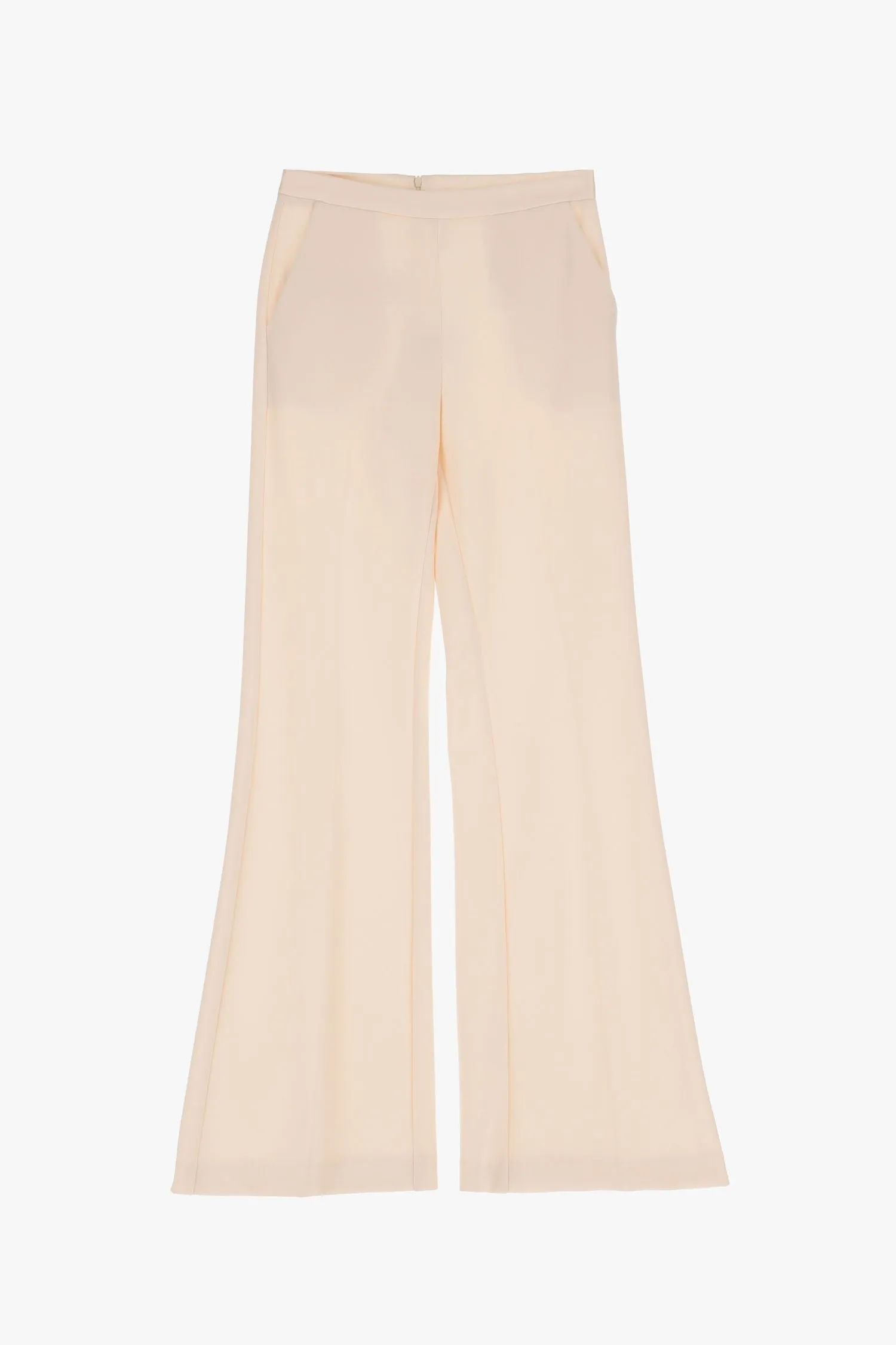 PANTALONI A PALAZZO MONOCOLOUR CON PIEGA STIRATA IMPERIAL