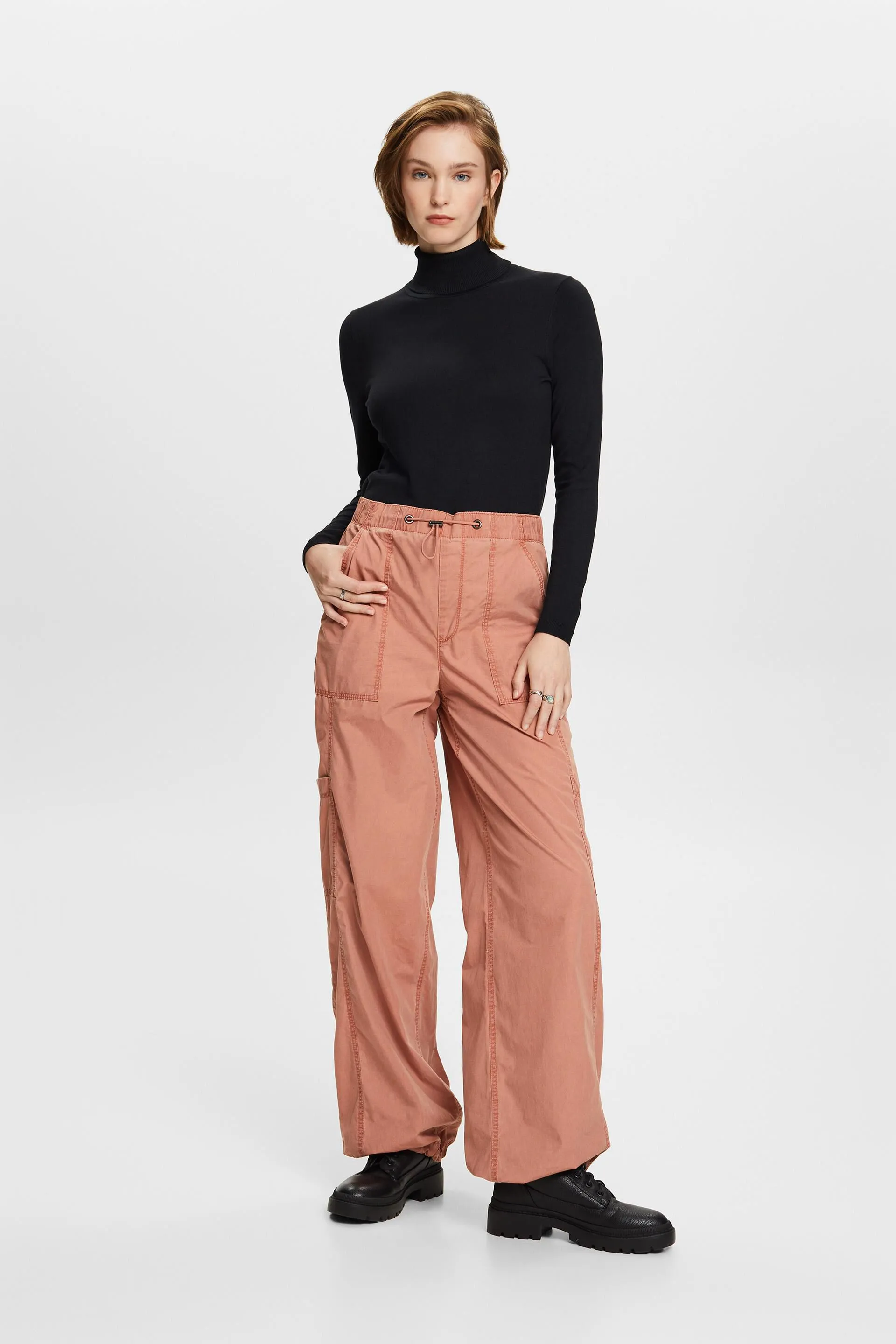 Pantaloni cargo, 100% cotone