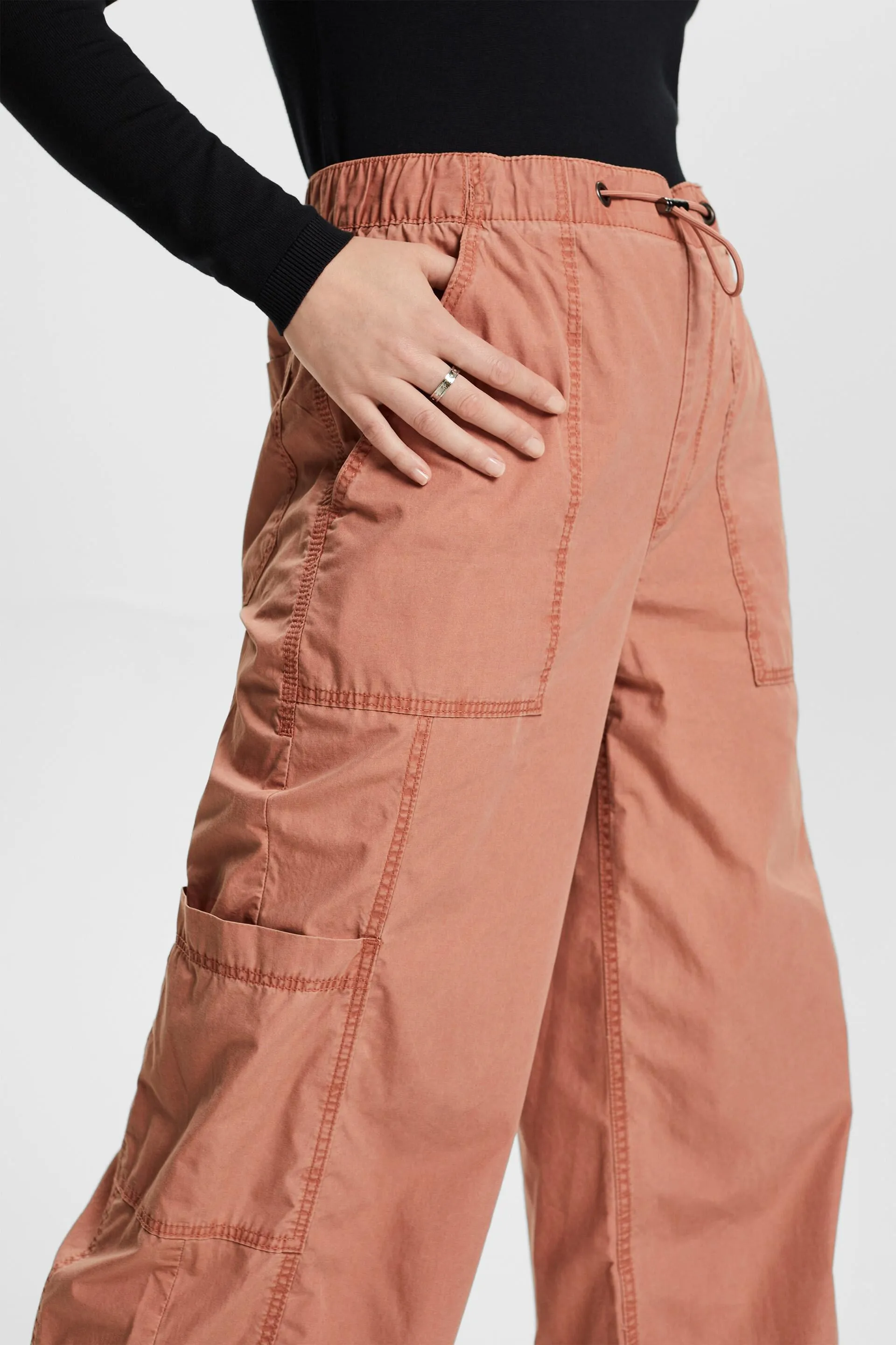 Pantaloni cargo, 100% cotone