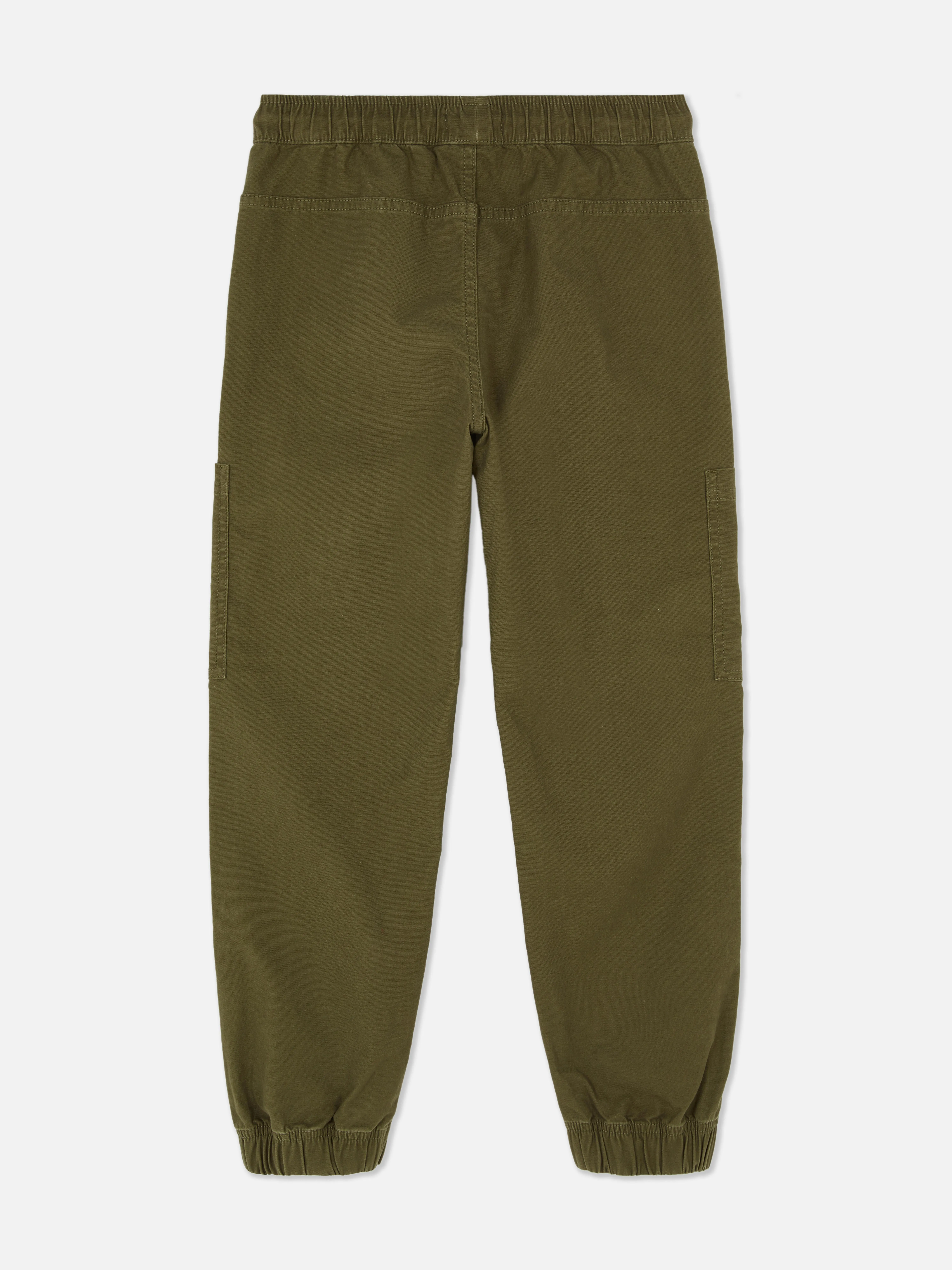 Pantaloni cargo con coulisse