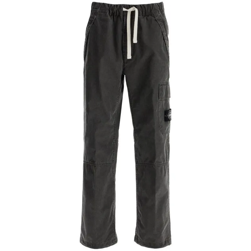 Pantaloni cargo in misto cotone