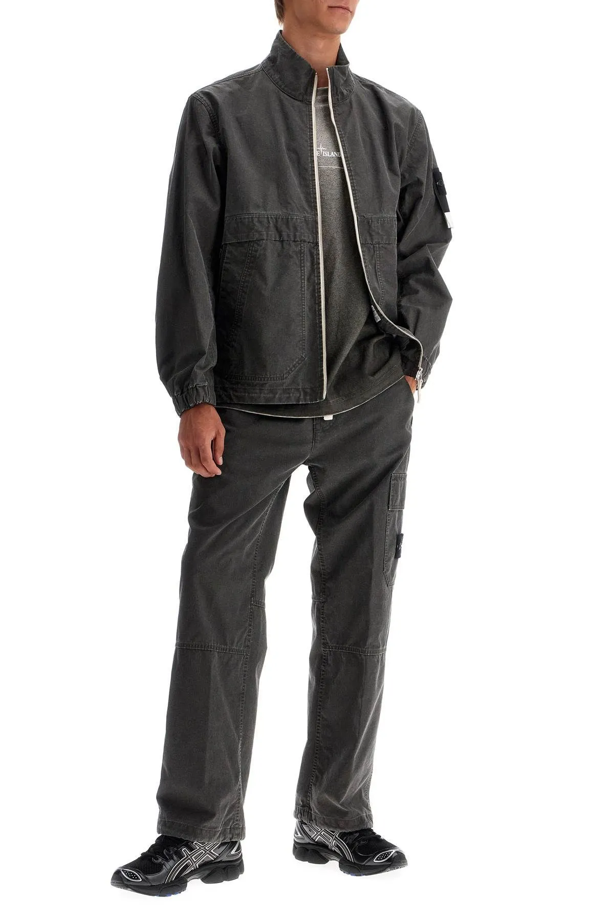 Pantaloni cargo in misto cotone