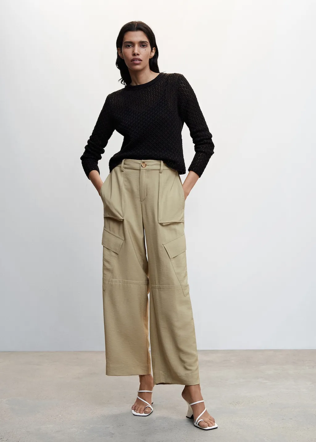 Pantaloni cargo tasche