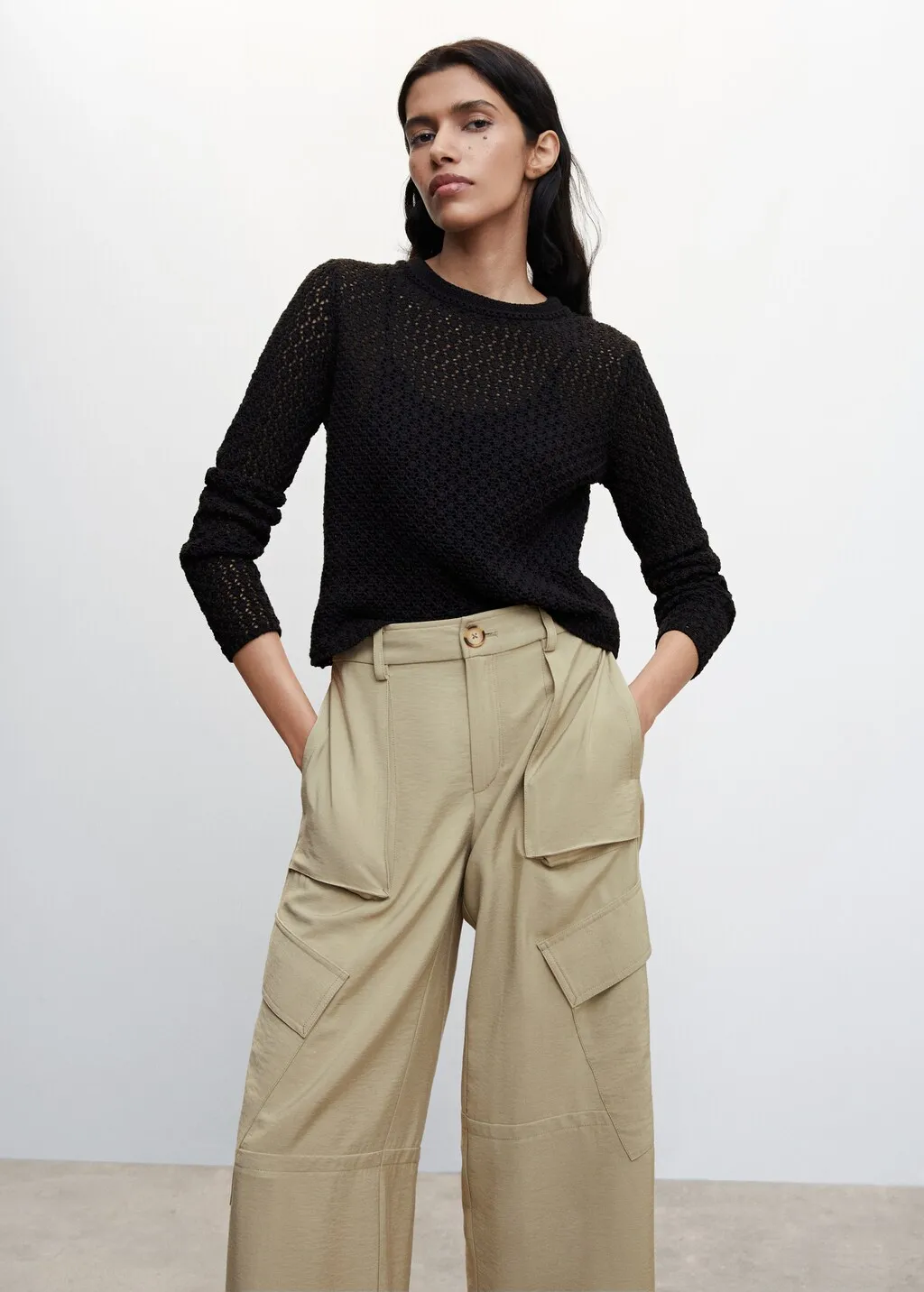 Pantaloni cargo tasche