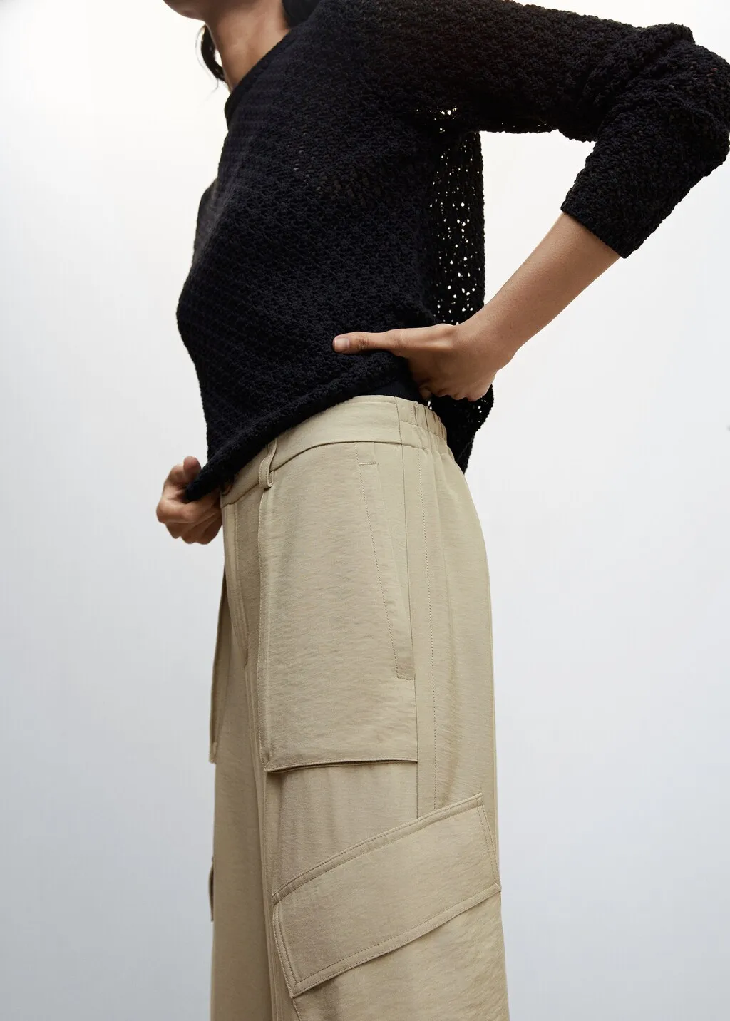 Pantaloni cargo tasche