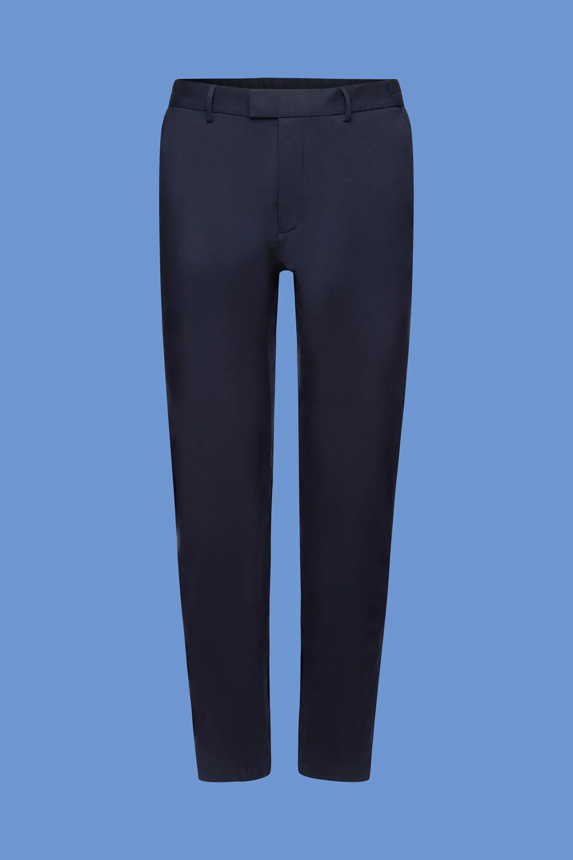 Pantaloni chino in popeline