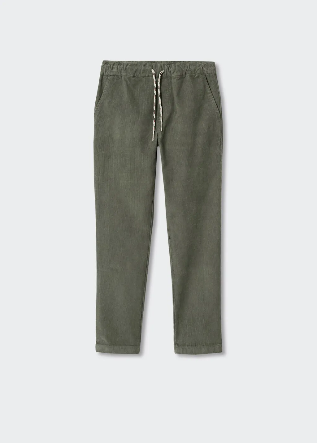 Pantaloni diritti velluto a coste