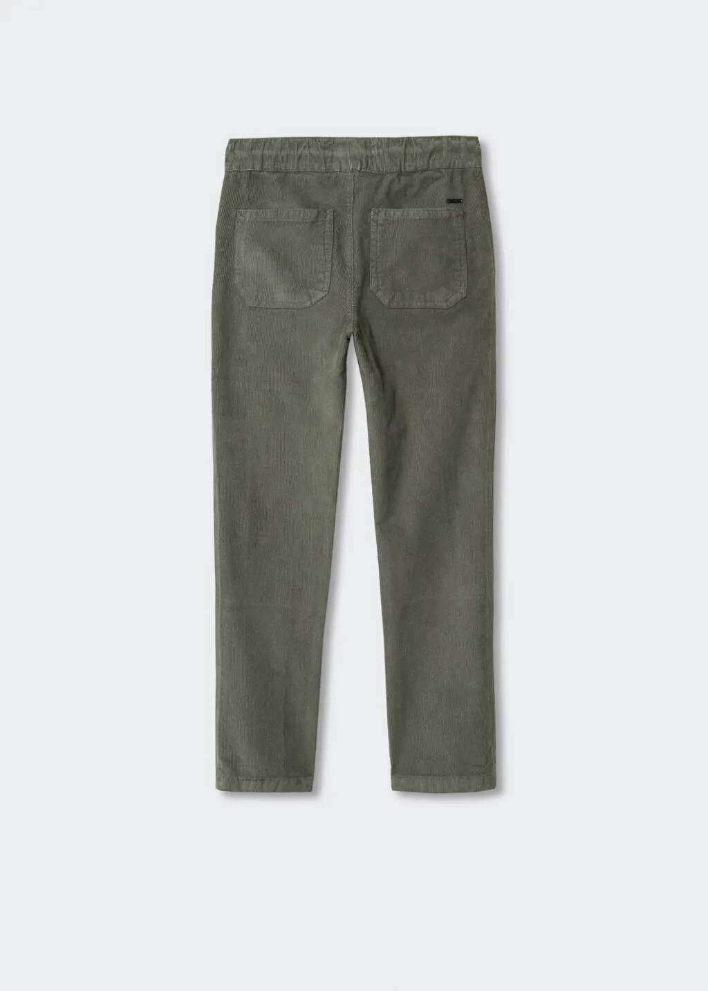 Pantaloni diritti velluto a coste