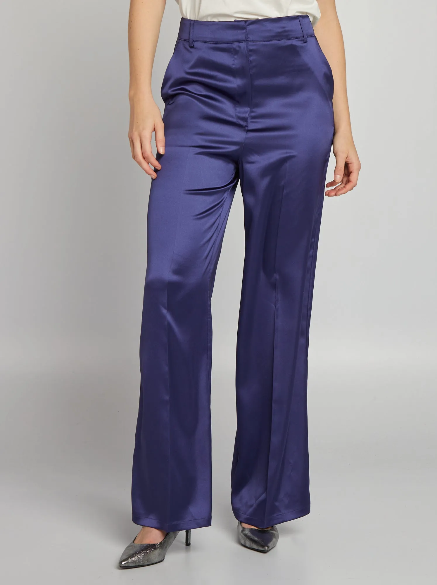 Pantaloni in raso - BLU