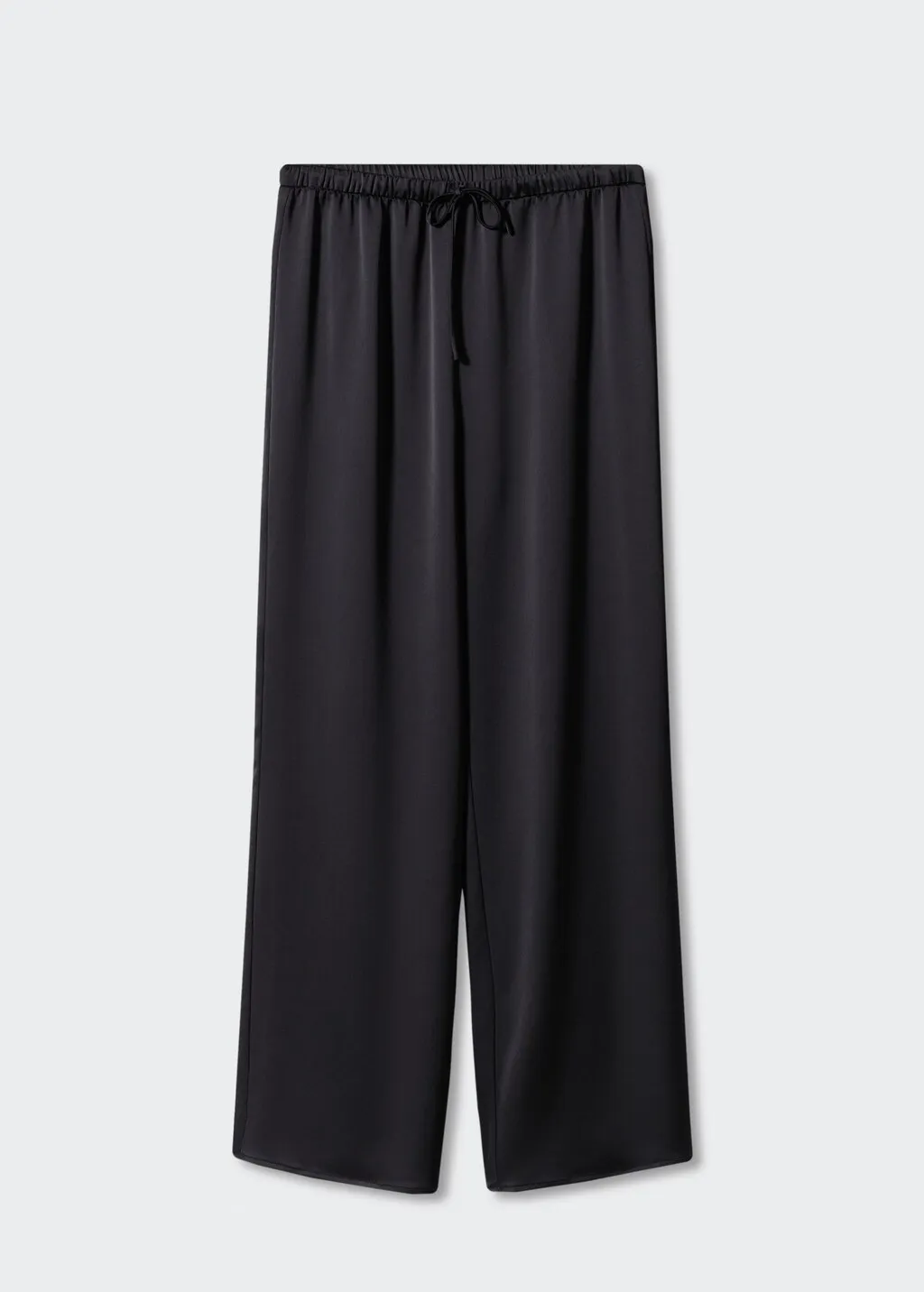 Pantaloni palazzo satinati