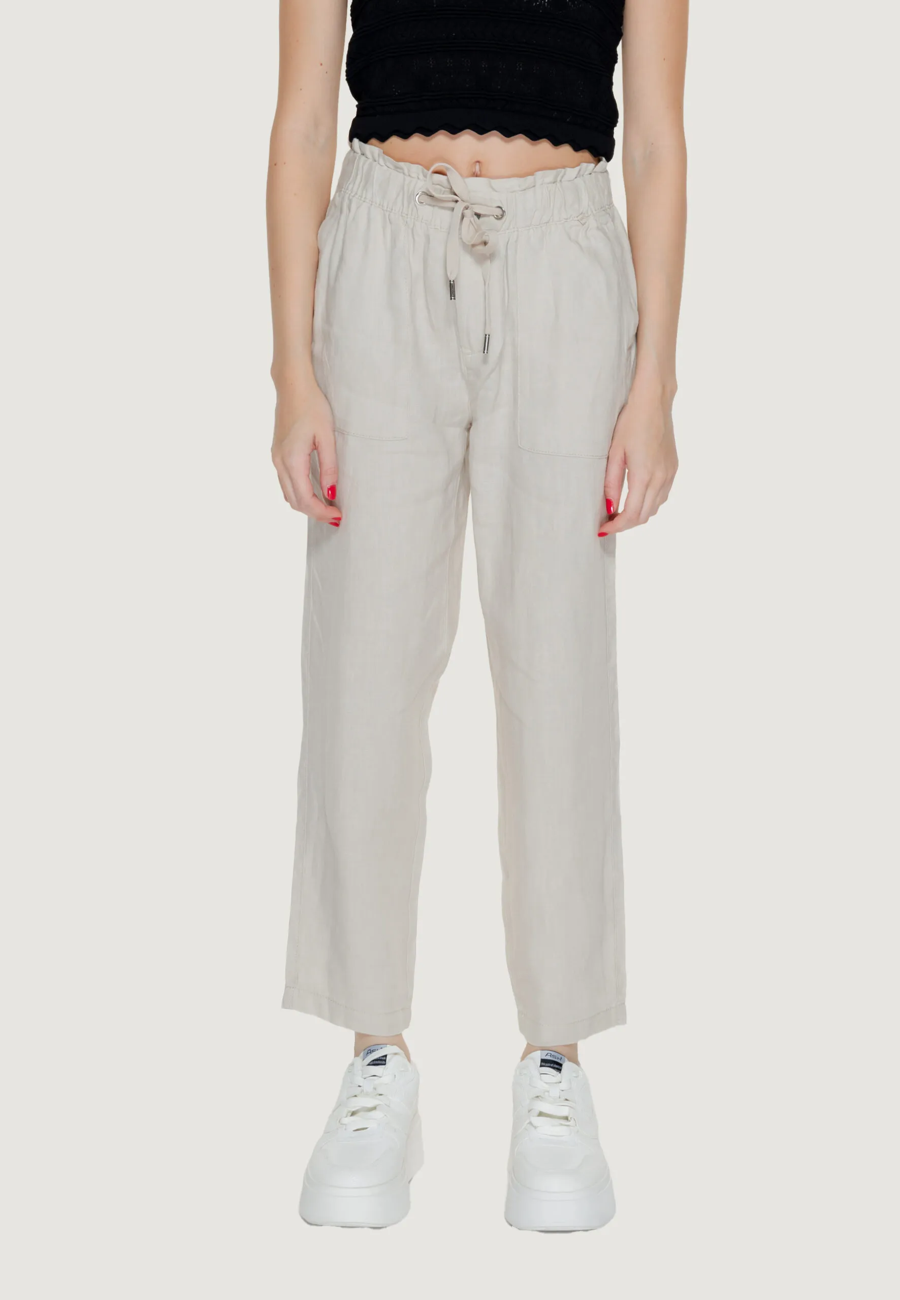 Pantaloni regular Street One  Beige