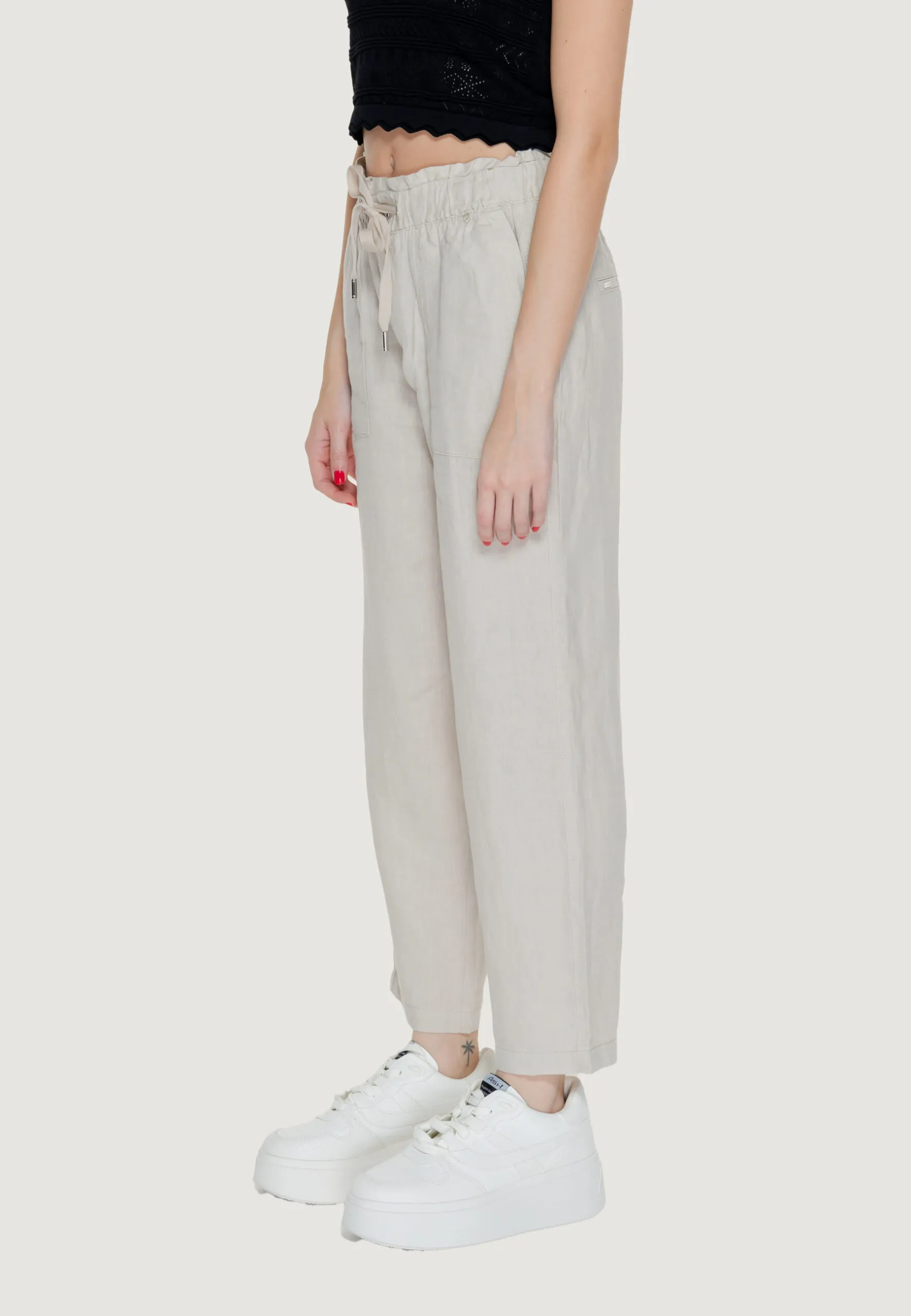 Pantaloni regular Street One  Beige