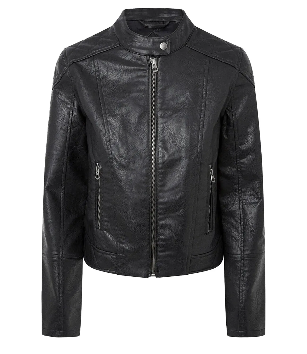 Pepe Jeans Giubbotto pelle Donna Mod. PL402322 999 Black
