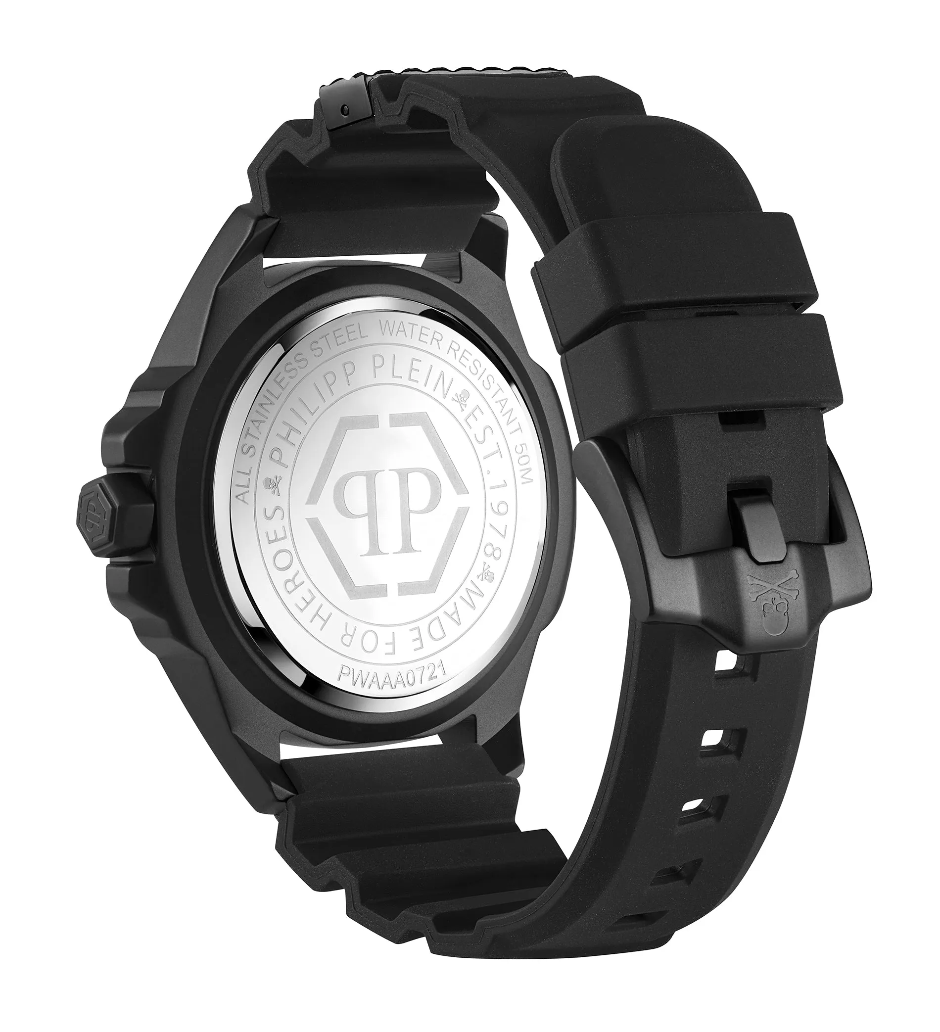 PHILIPP PLEIN THE $KULL TITAN BLACK PWAAA0721