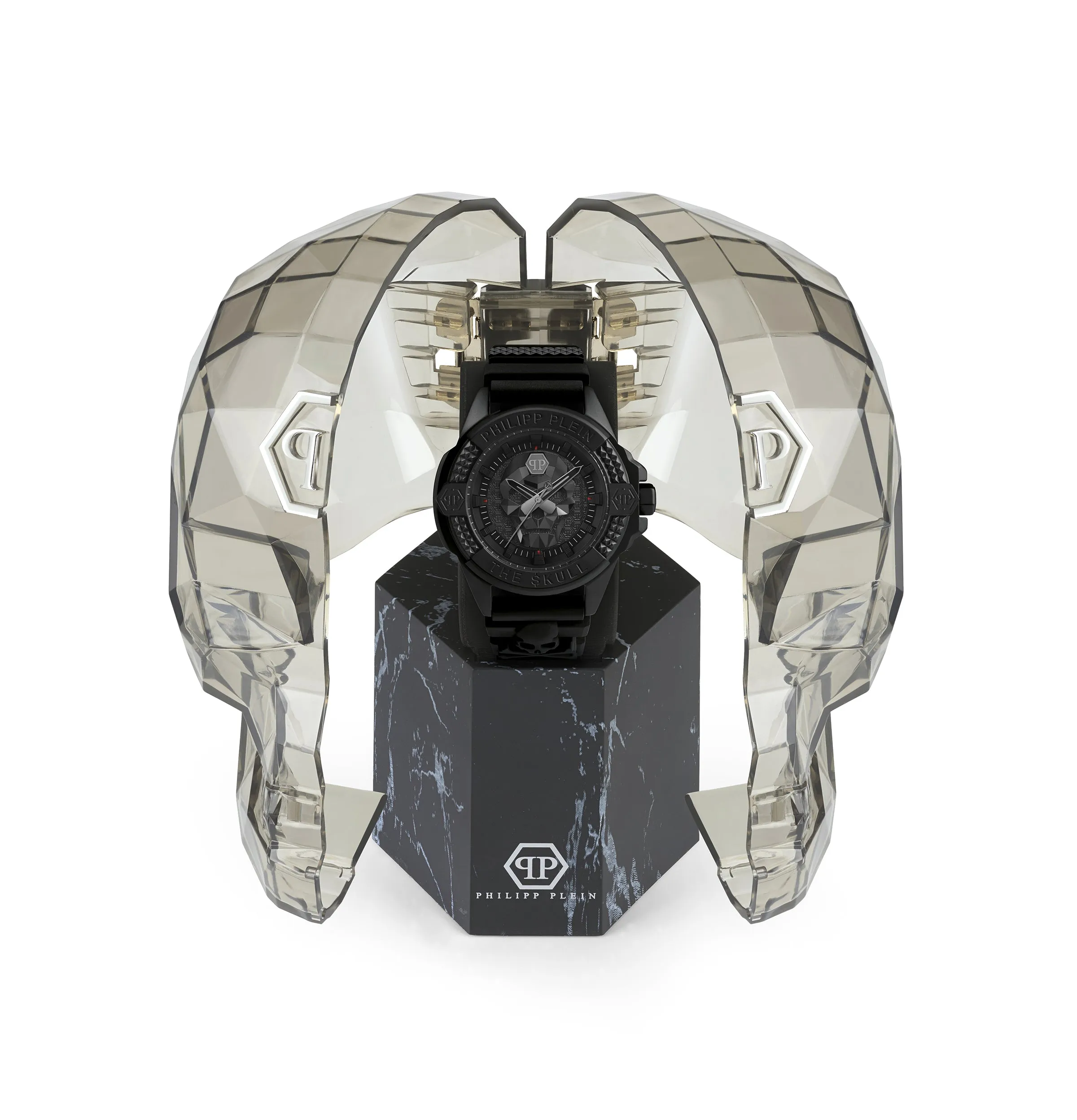 PHILIPP PLEIN THE $KULL TITAN BLACK PWAAA0721