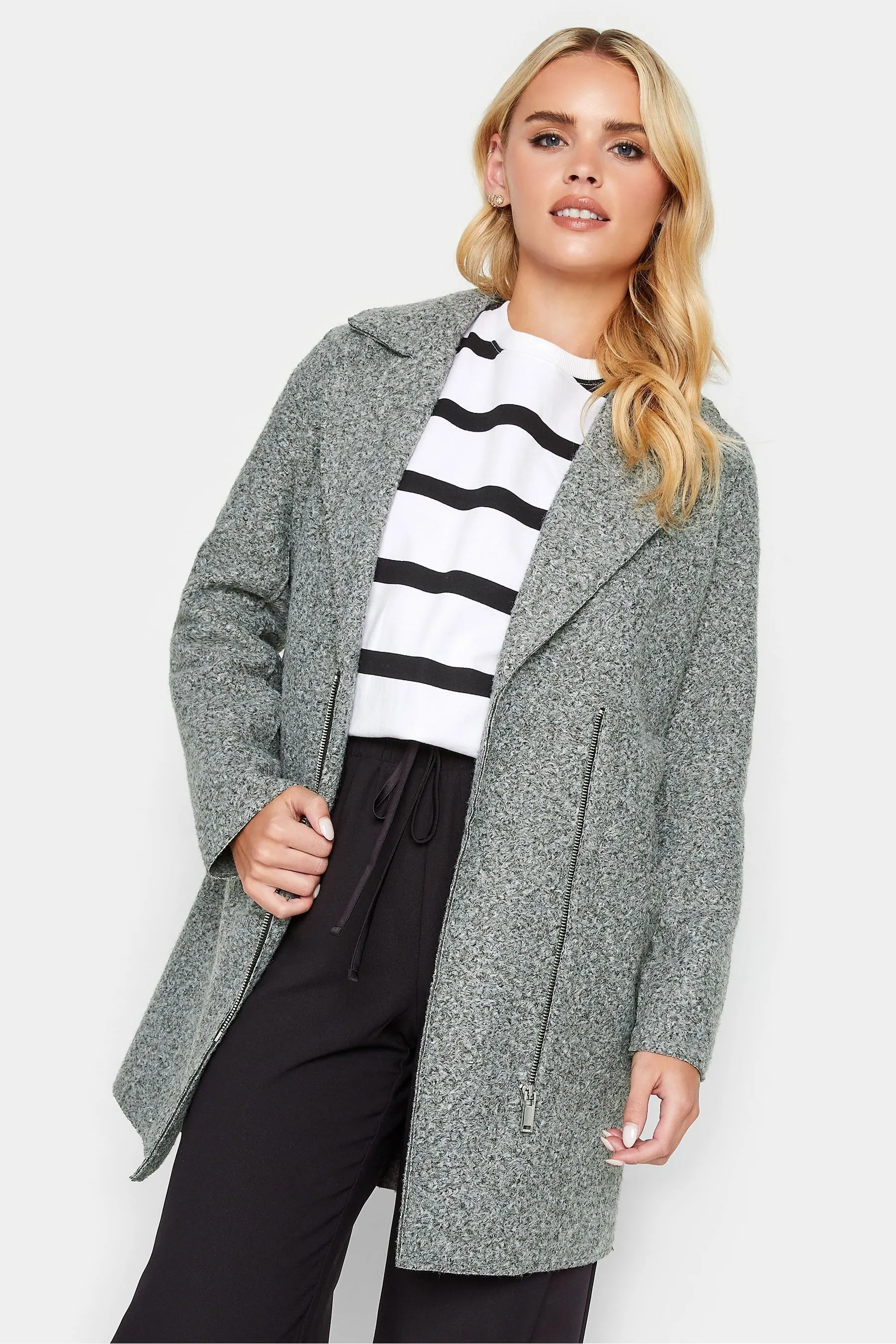 PixieGirl Petite - Cappotto stile motociclista