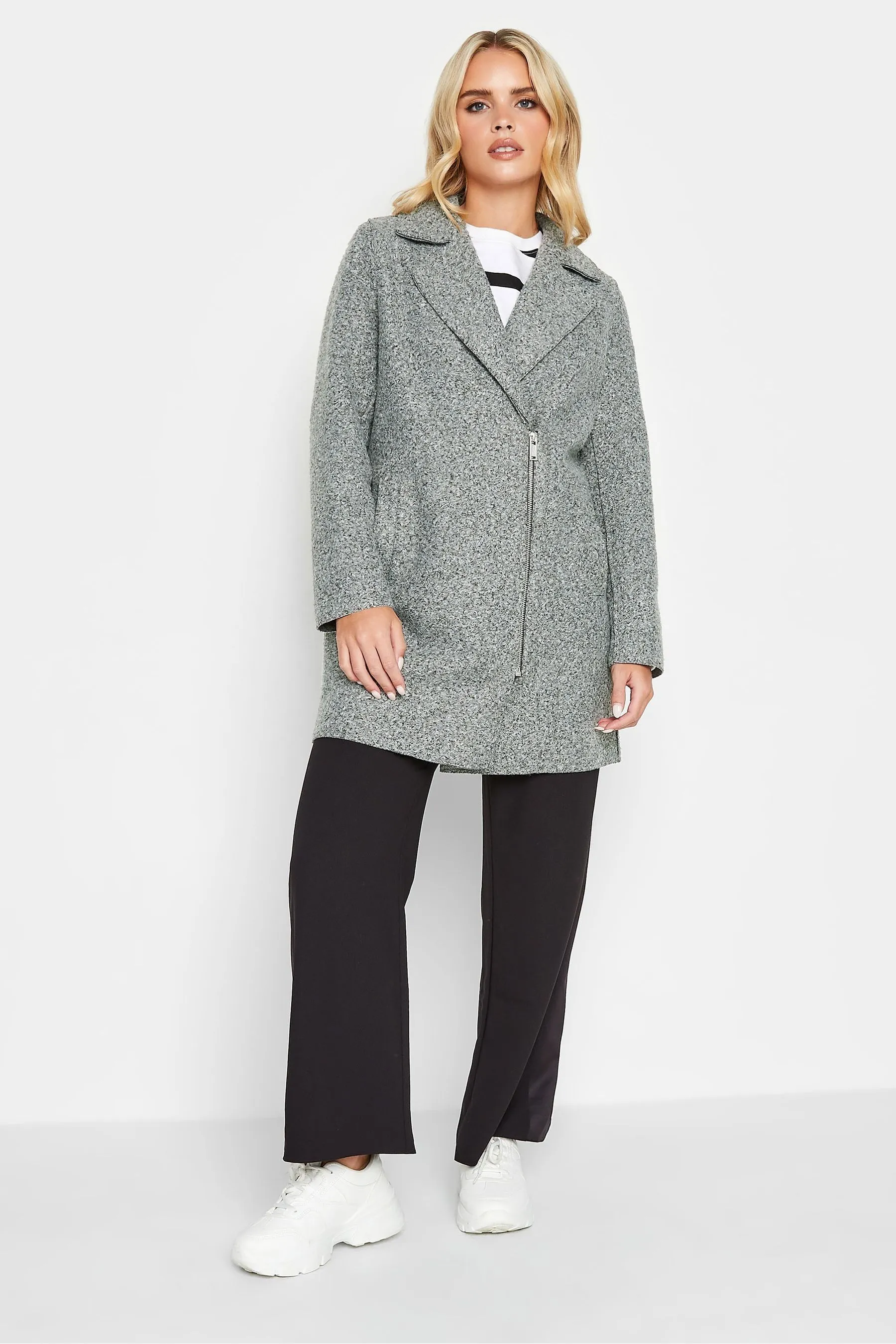 PixieGirl Petite - Cappotto stile motociclista