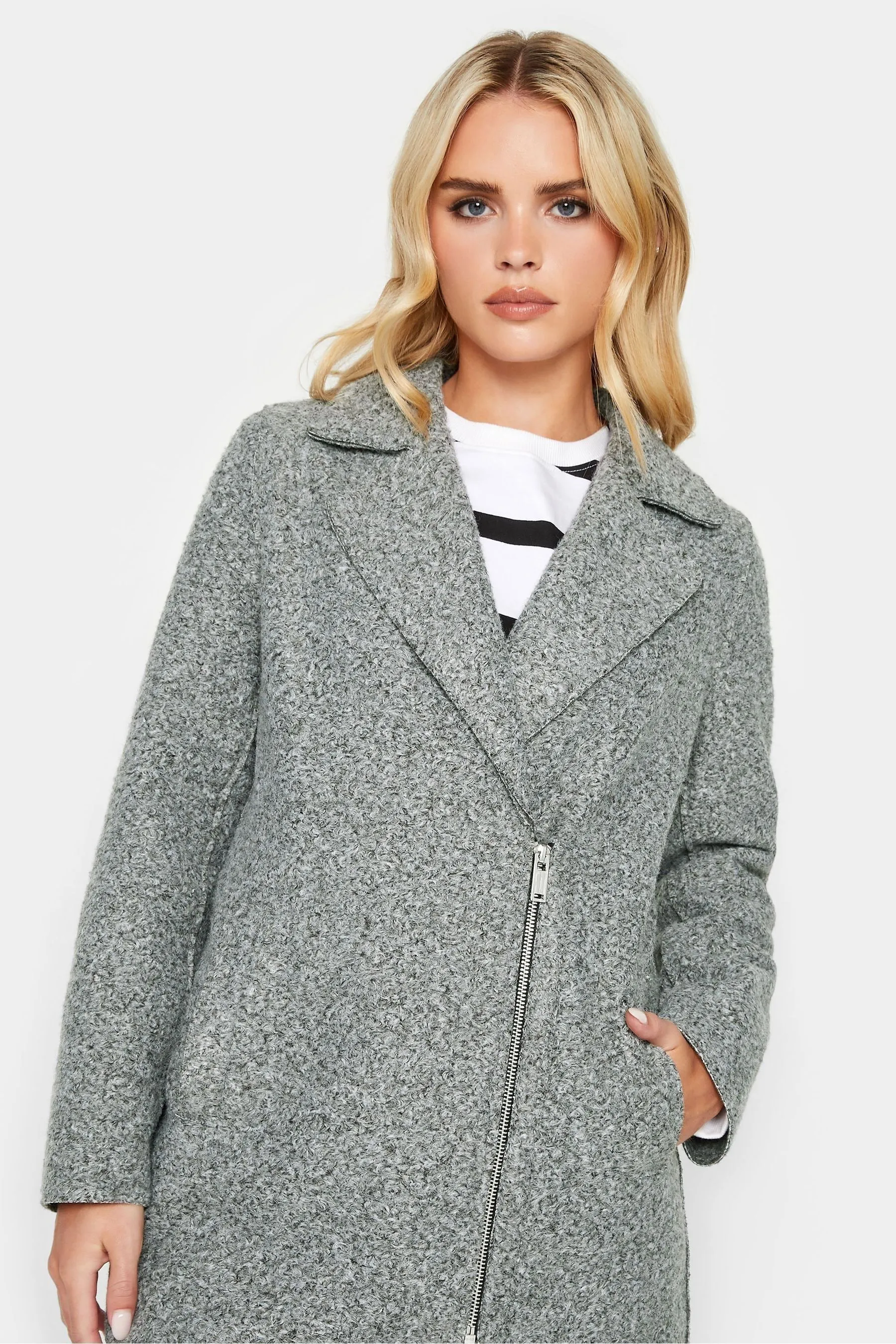 PixieGirl Petite - Cappotto stile motociclista