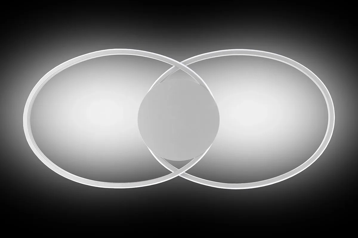 Plafoniera LED Otto 2225 lm bianco neutro 67x30x6 cm