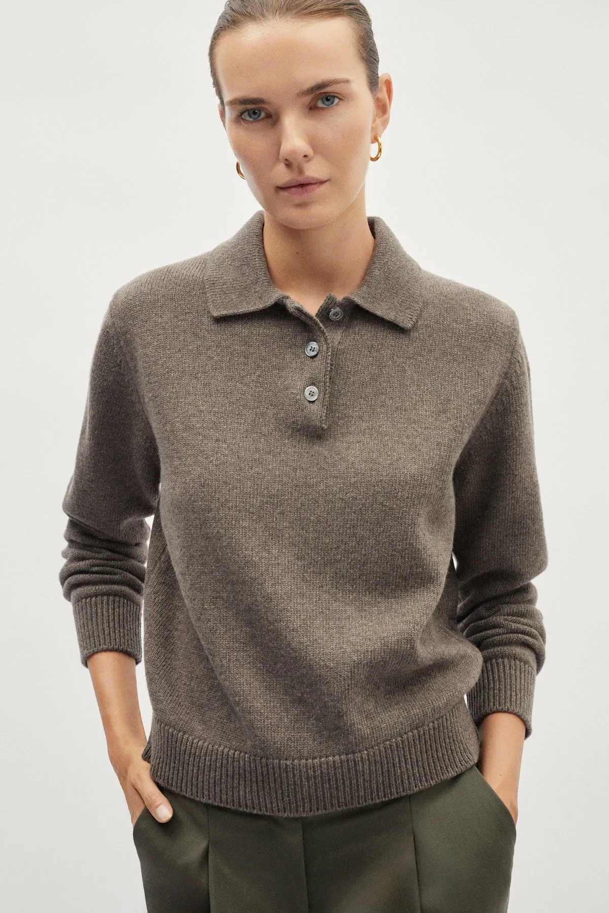 Polo Vintage in Lana Cardata