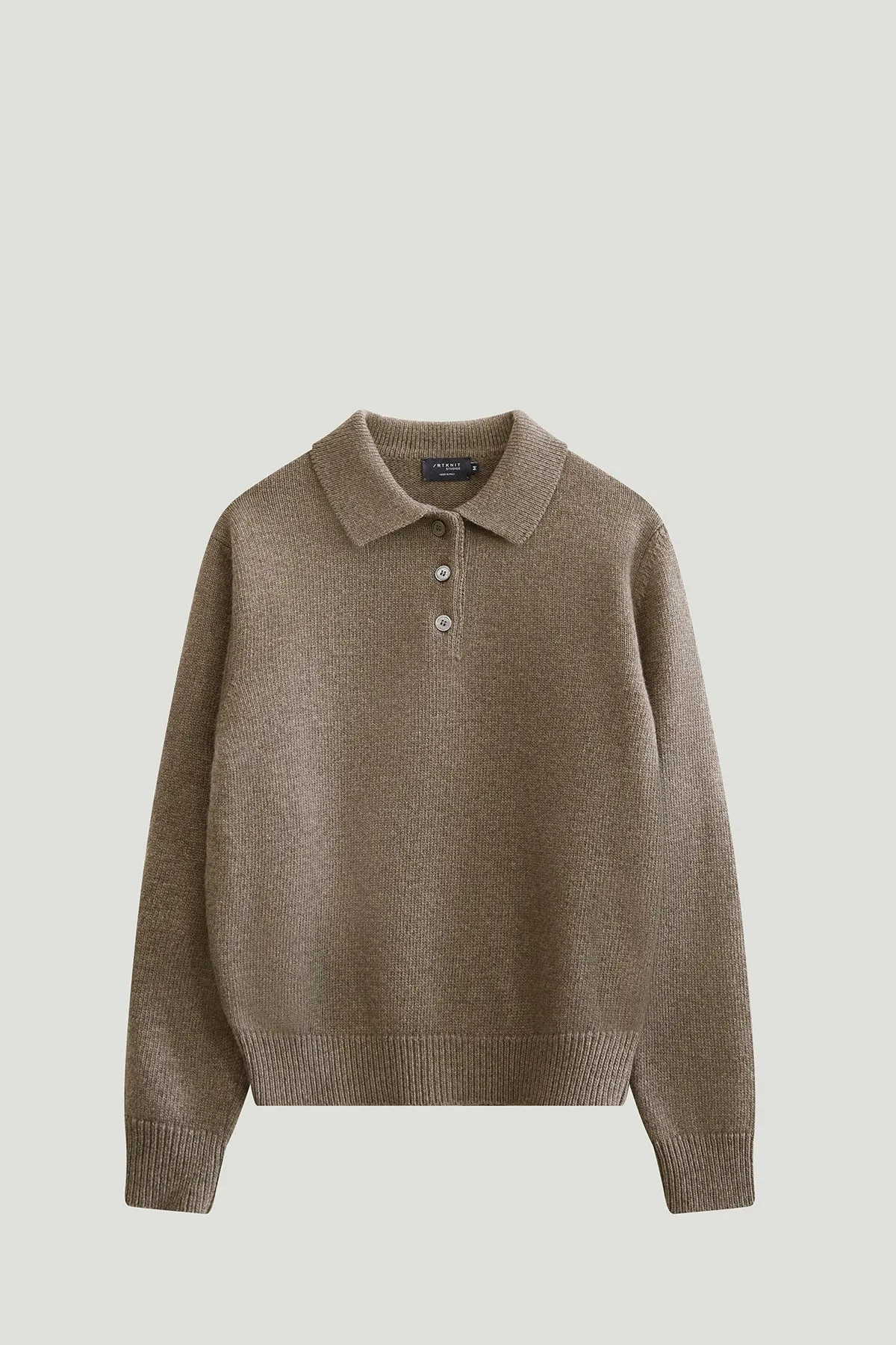 Polo Vintage in Lana Cardata