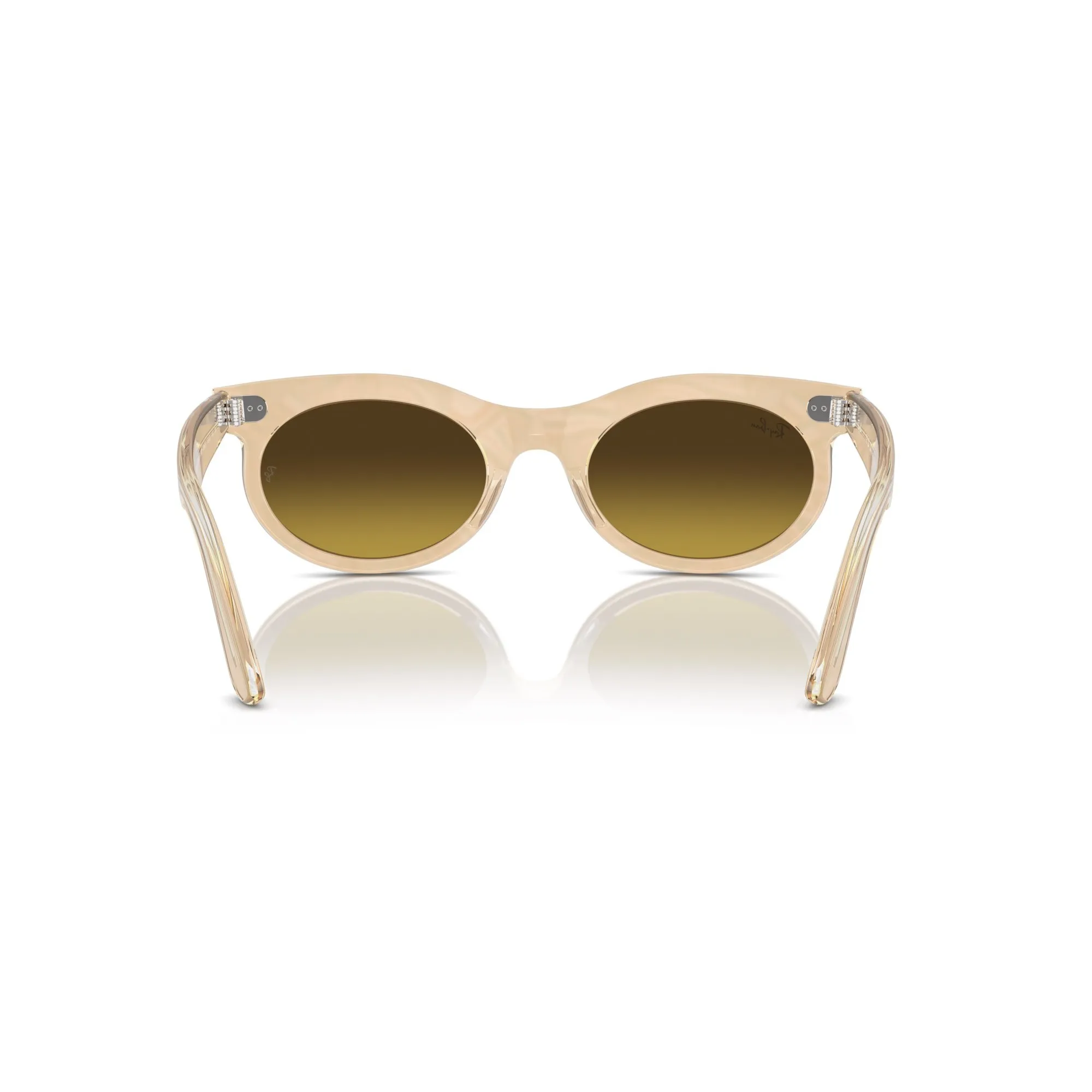   Ray-Ban RB 2242 Wayfarer Oval 138685 Photo Waves Brown | Occhiale Da Sole Unisex 