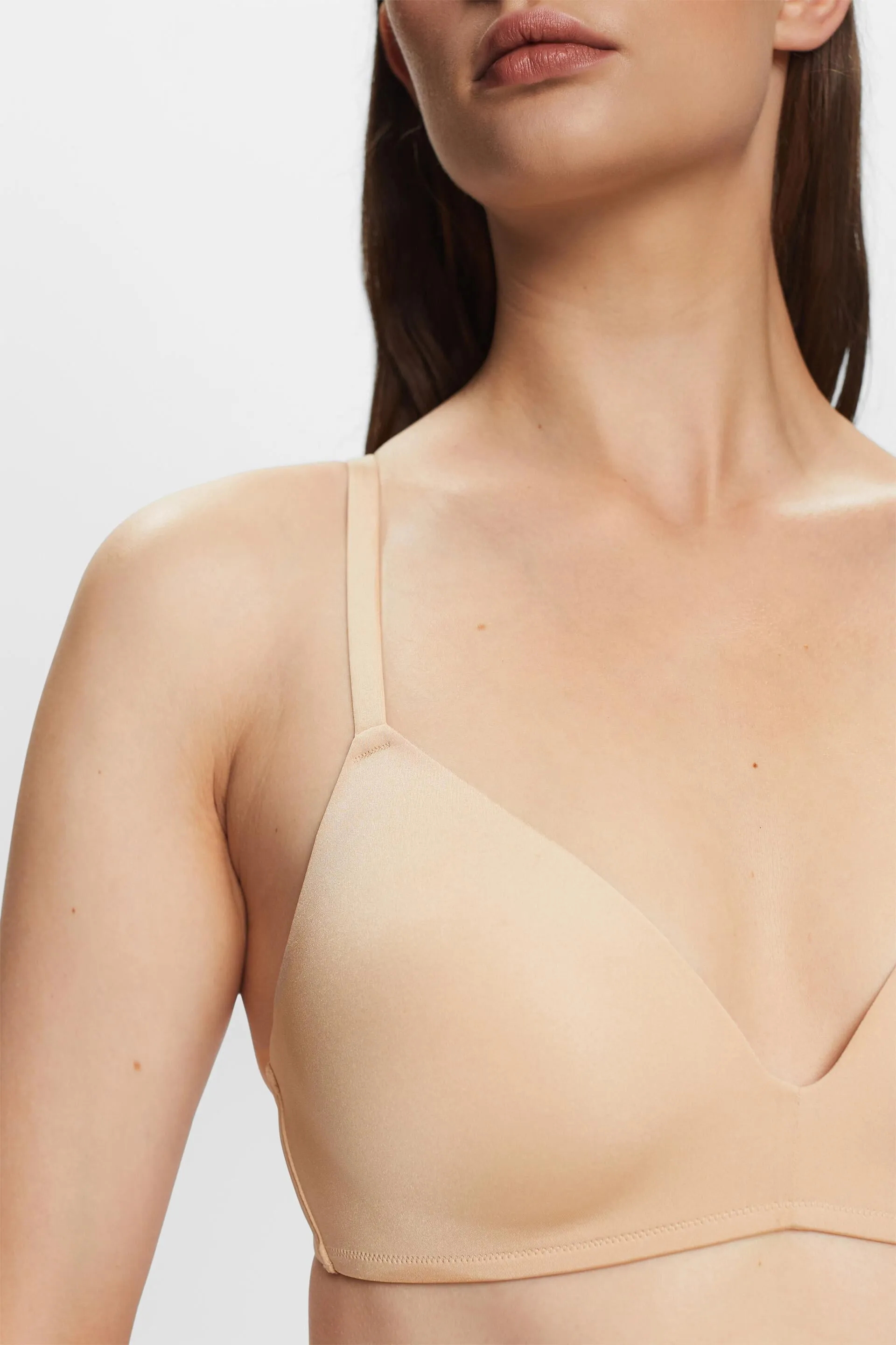 Reggiseno in microfibra imbottito e senza ferretto