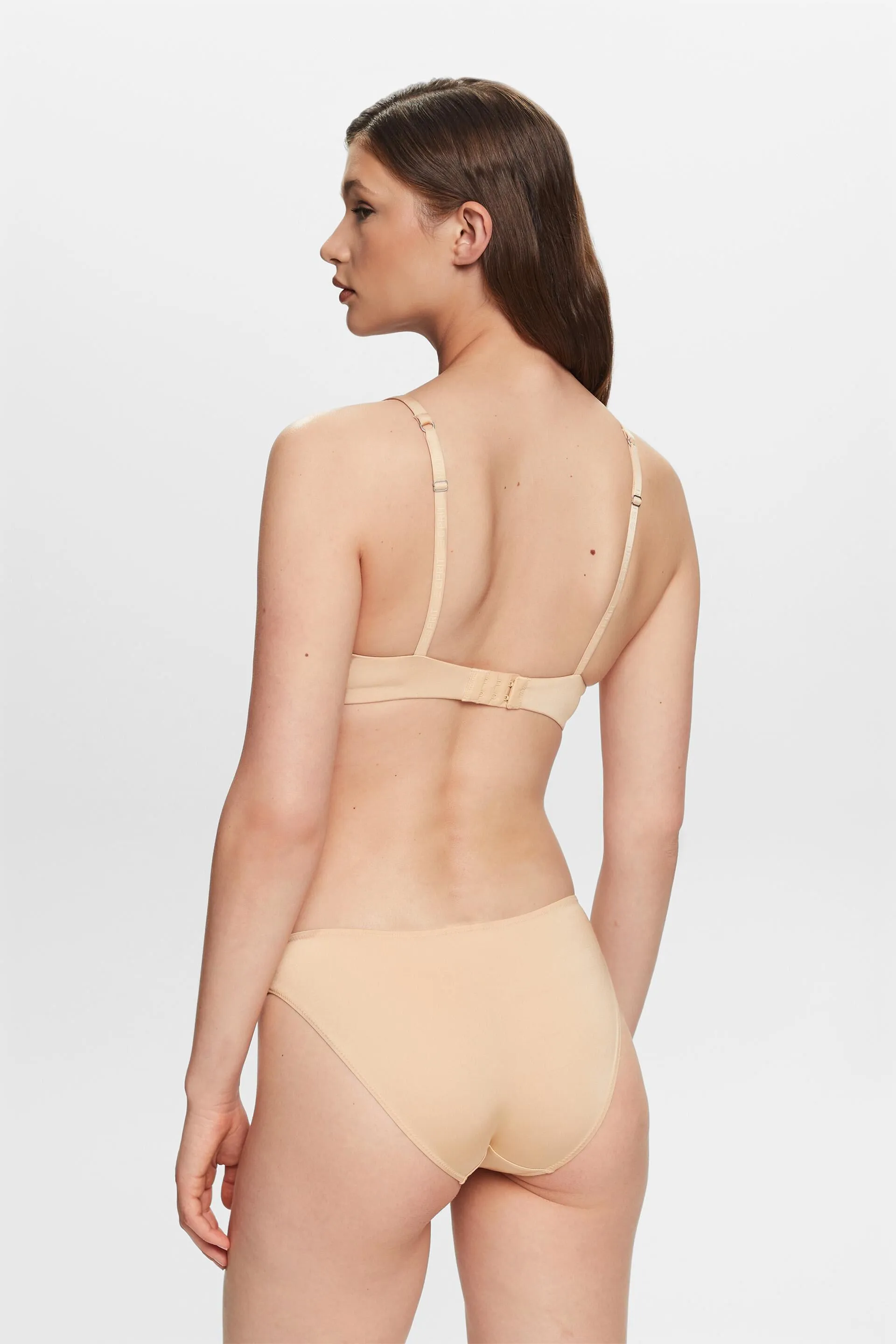 Reggiseno in microfibra imbottito e senza ferretto