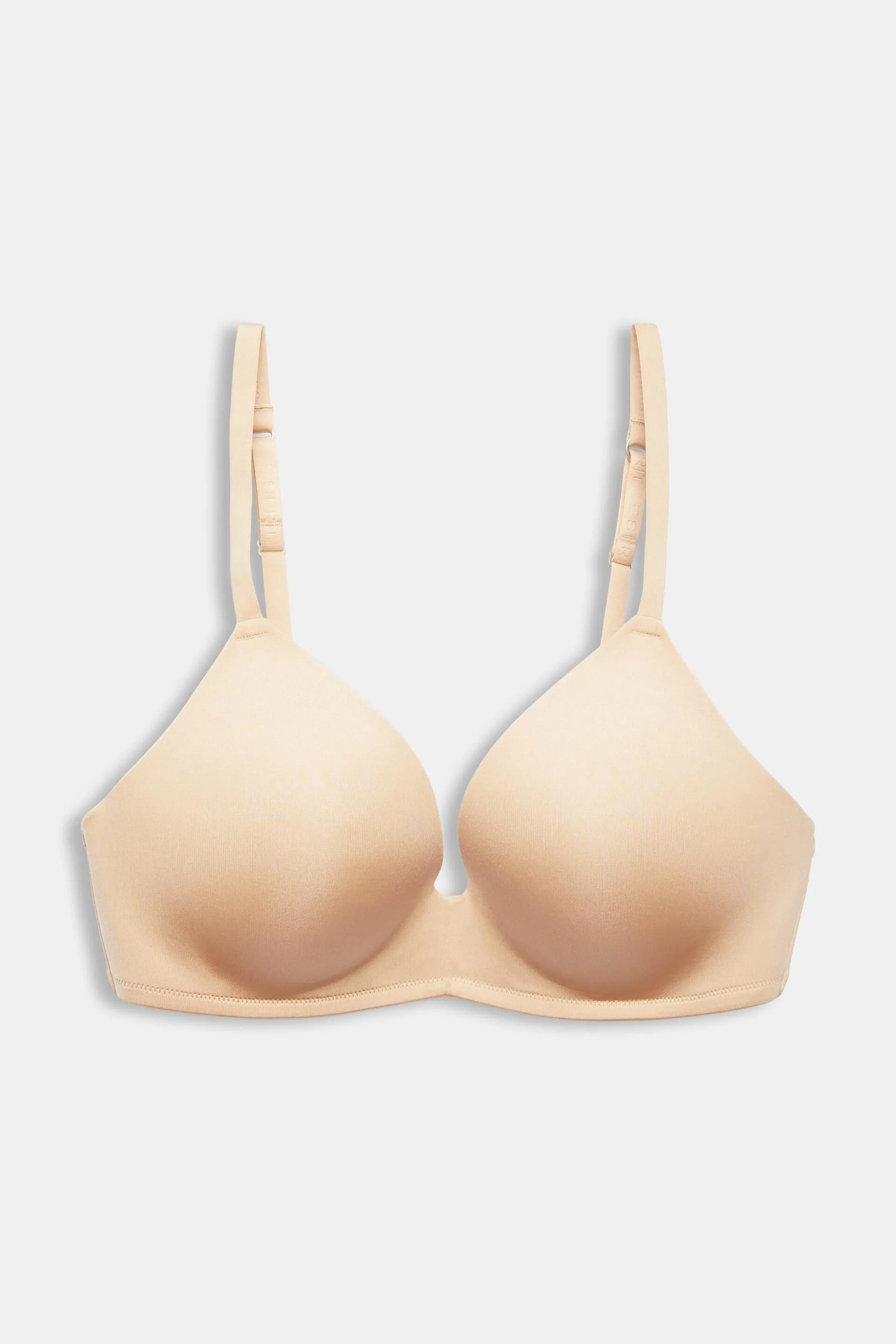 Reggiseno in microfibra imbottito e senza ferretto