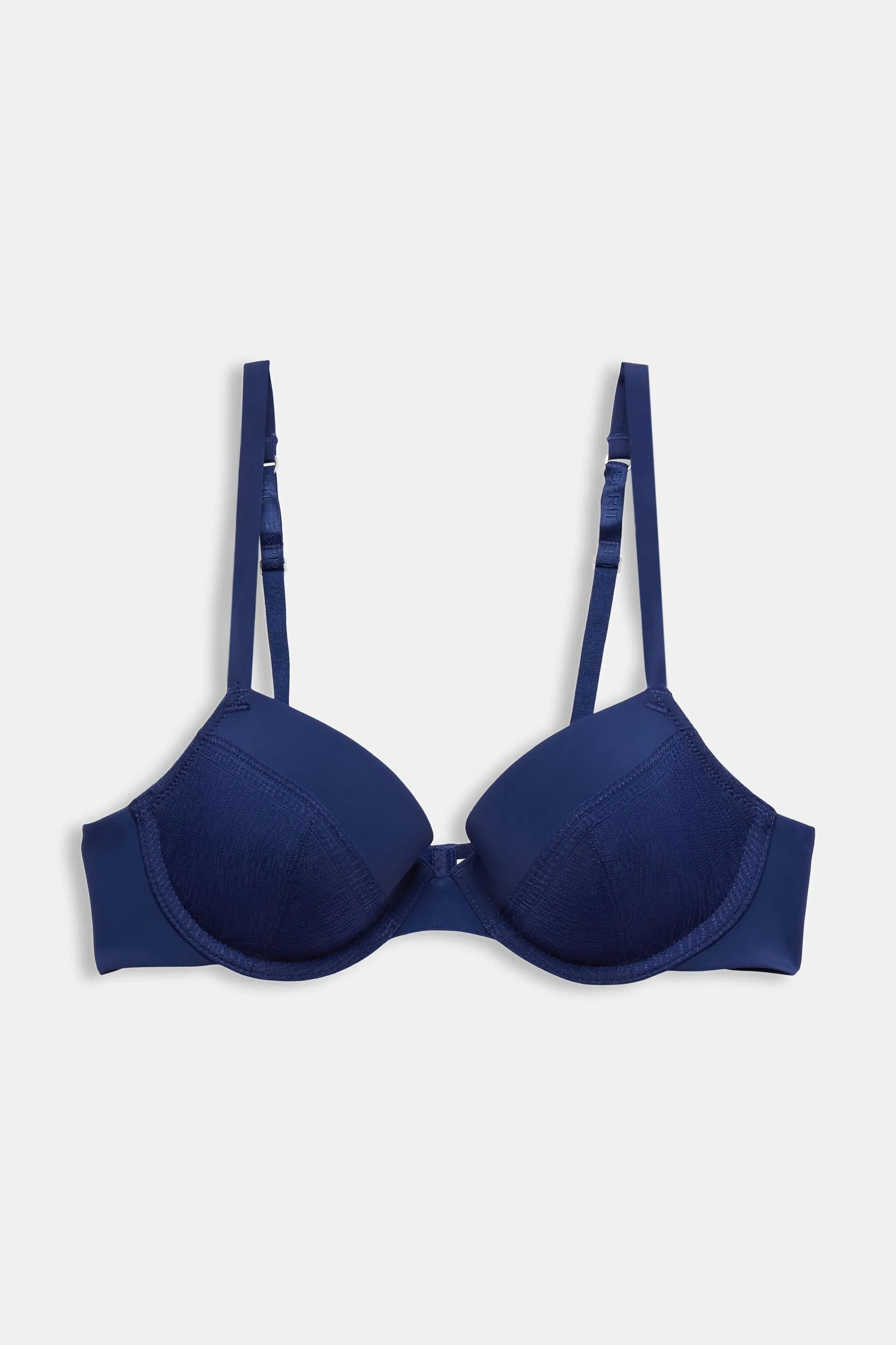 Riciclato: reggiseno imbottito con bordo in pizzo