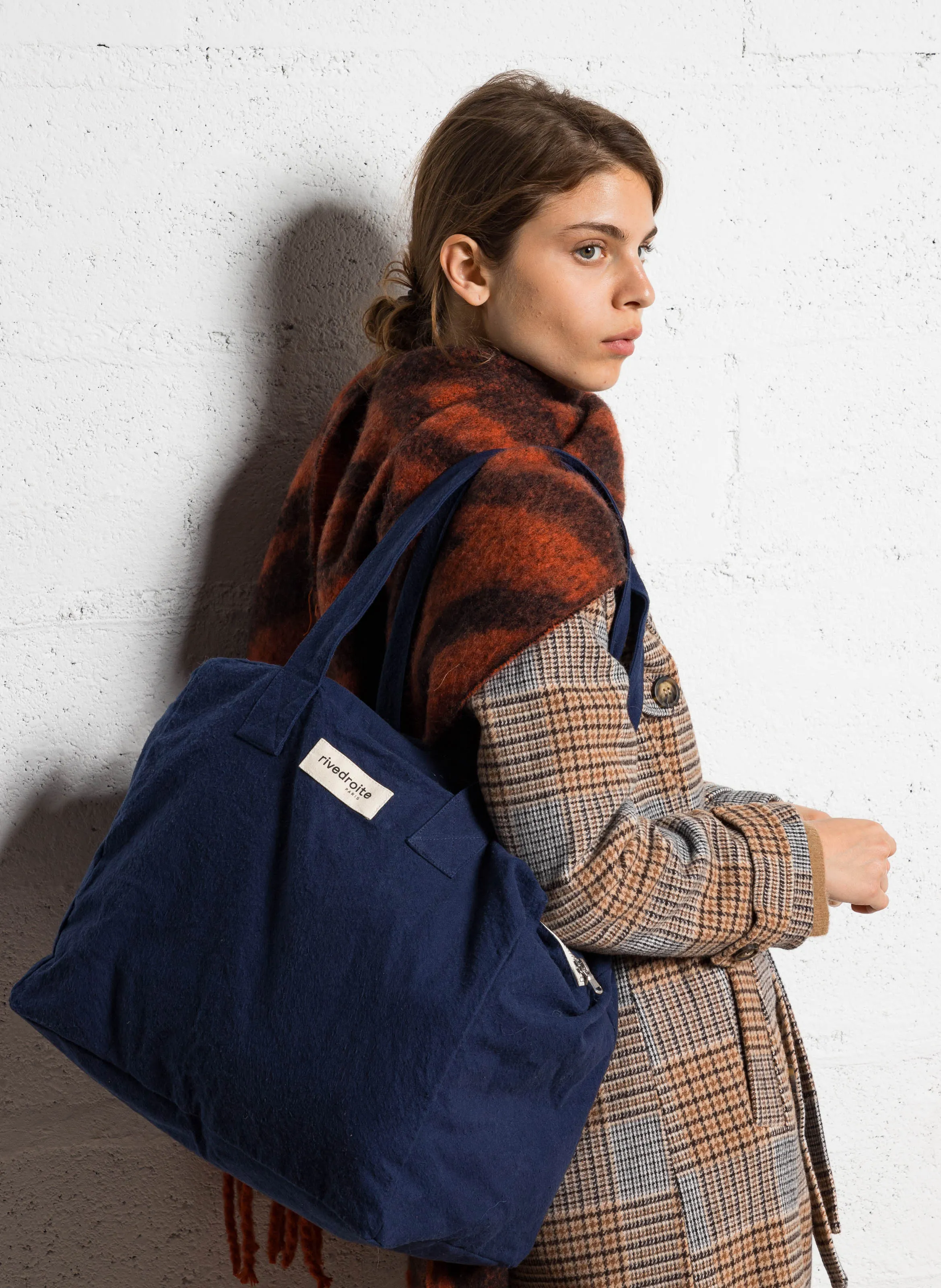  RIVE DROITE PARIS   CELESTIN - Borsa weekend in cotone | Blu