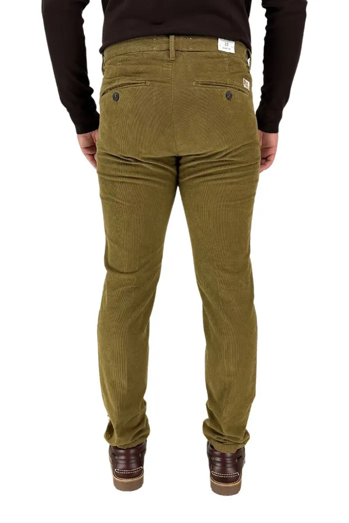 Roy Roger's pantaloni in velluto 1500R New Rolf Read rru013p3260112
