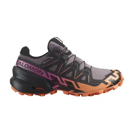 SALOMON   donna    Speedcross 6 GTX moonscape / black / bird of paradise